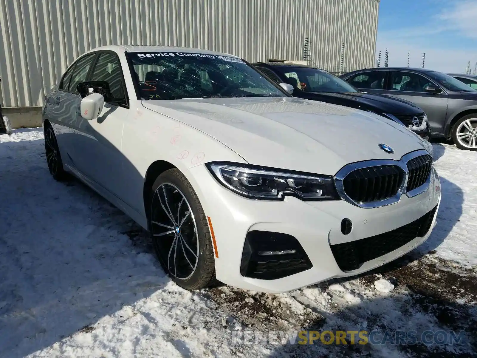 1 Photograph of a damaged car 3MW5R7J00L8B17541 BMW 3 SERIES 2020