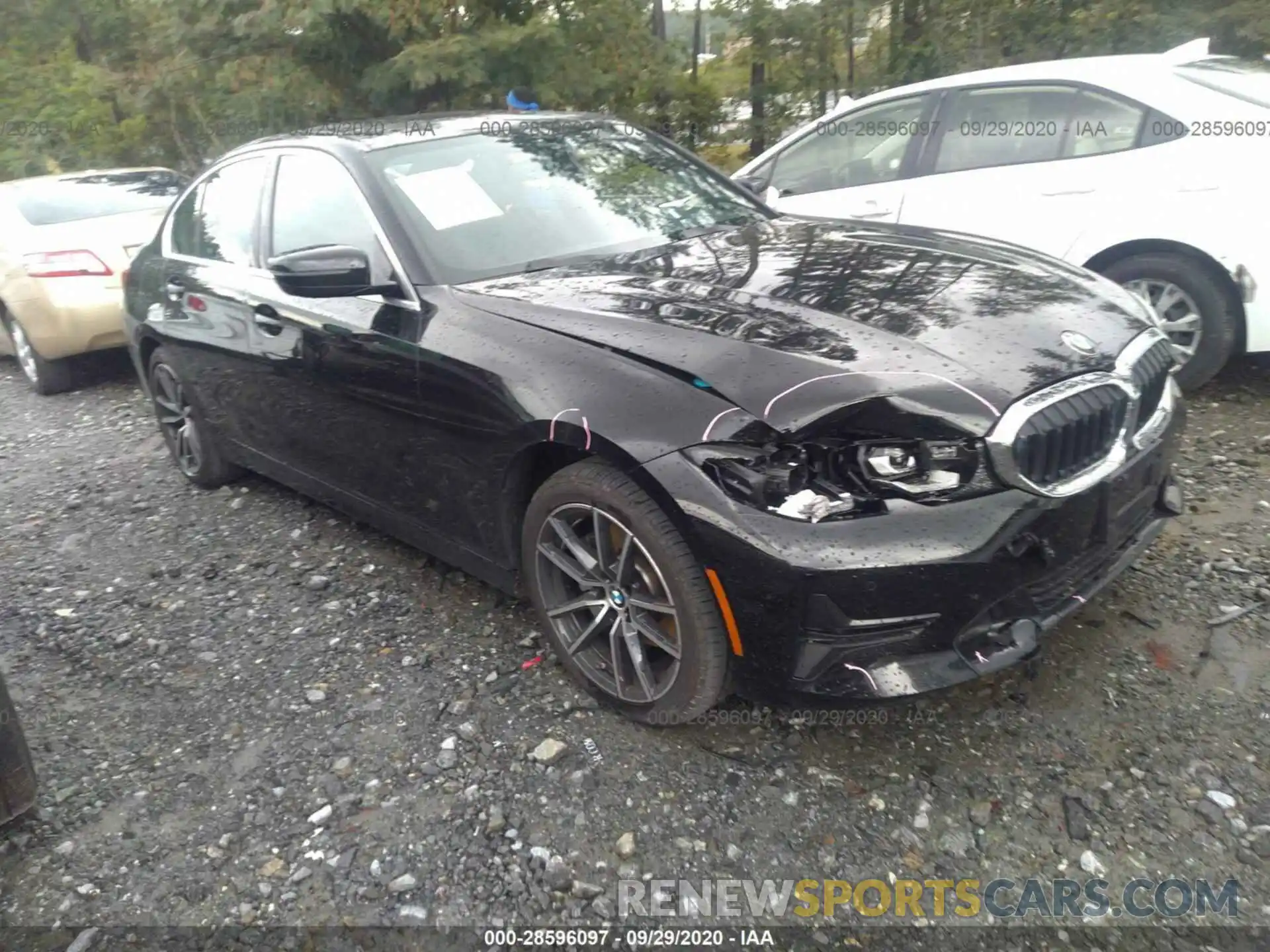 1 Photograph of a damaged car 3MW5R7J00L8B22271 BMW 3 SERIES 2020