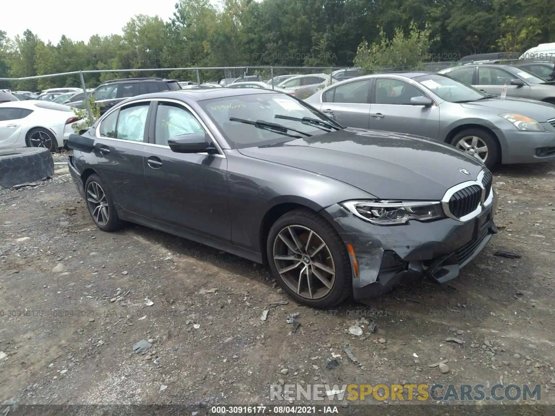 1 Photograph of a damaged car 3MW5R7J00L8B30306 BMW 3 SERIES 2020