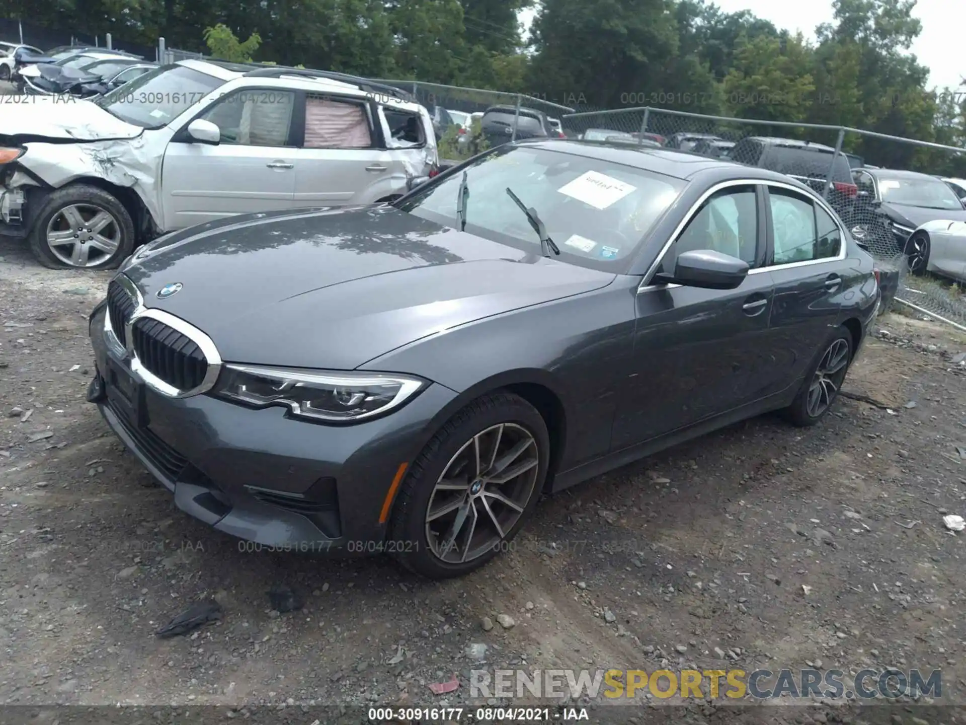 2 Photograph of a damaged car 3MW5R7J00L8B30306 BMW 3 SERIES 2020