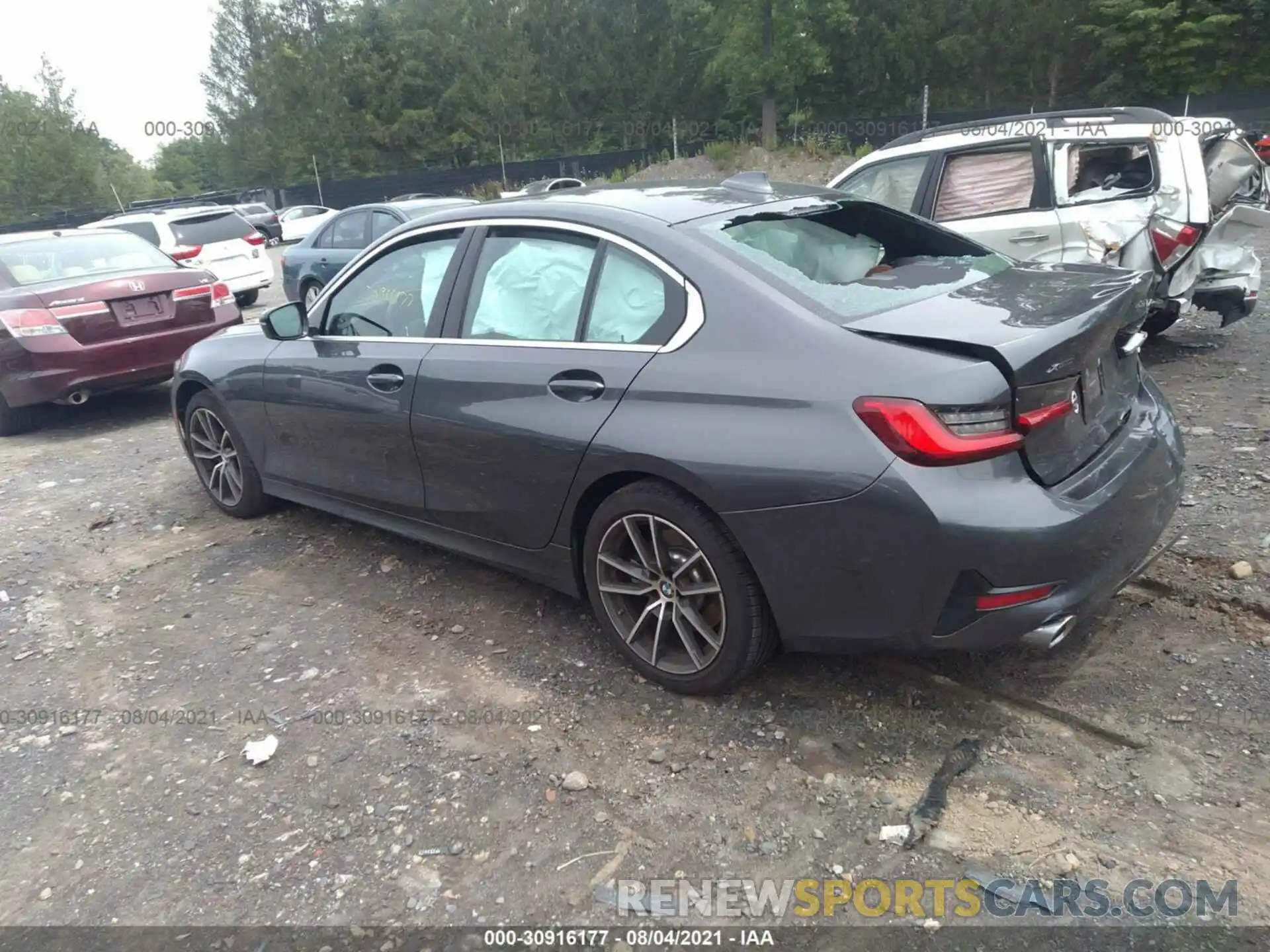 3 Photograph of a damaged car 3MW5R7J00L8B30306 BMW 3 SERIES 2020