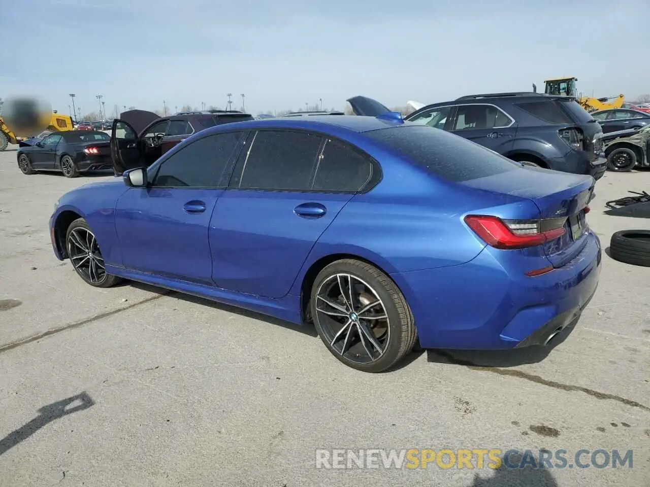 2 Photograph of a damaged car 3MW5R7J00L8B43315 BMW 3 SERIES 2020