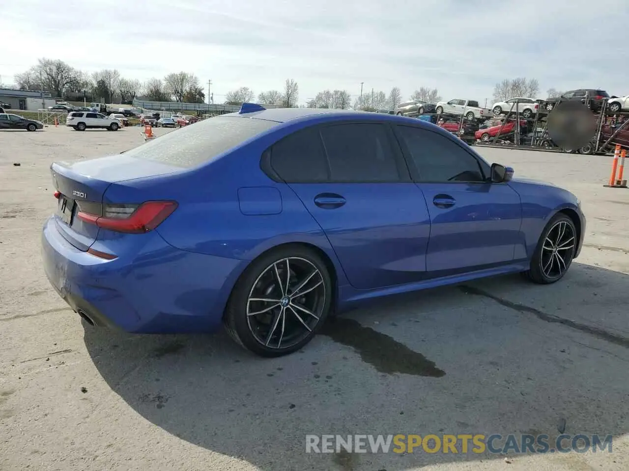 3 Photograph of a damaged car 3MW5R7J00L8B43315 BMW 3 SERIES 2020
