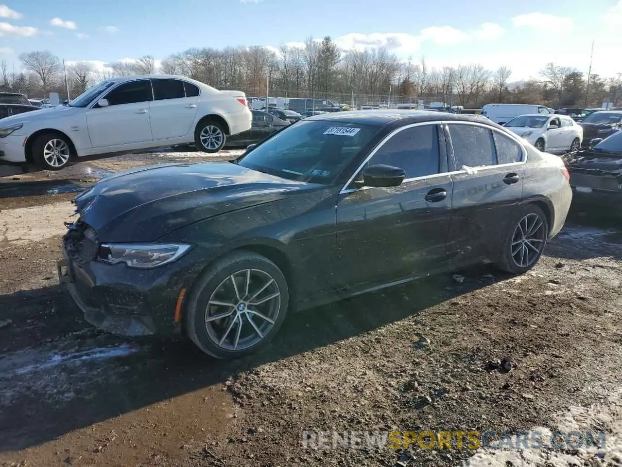 1 Photograph of a damaged car 3MW5R7J01L8B05480 BMW 3 SERIES 2020