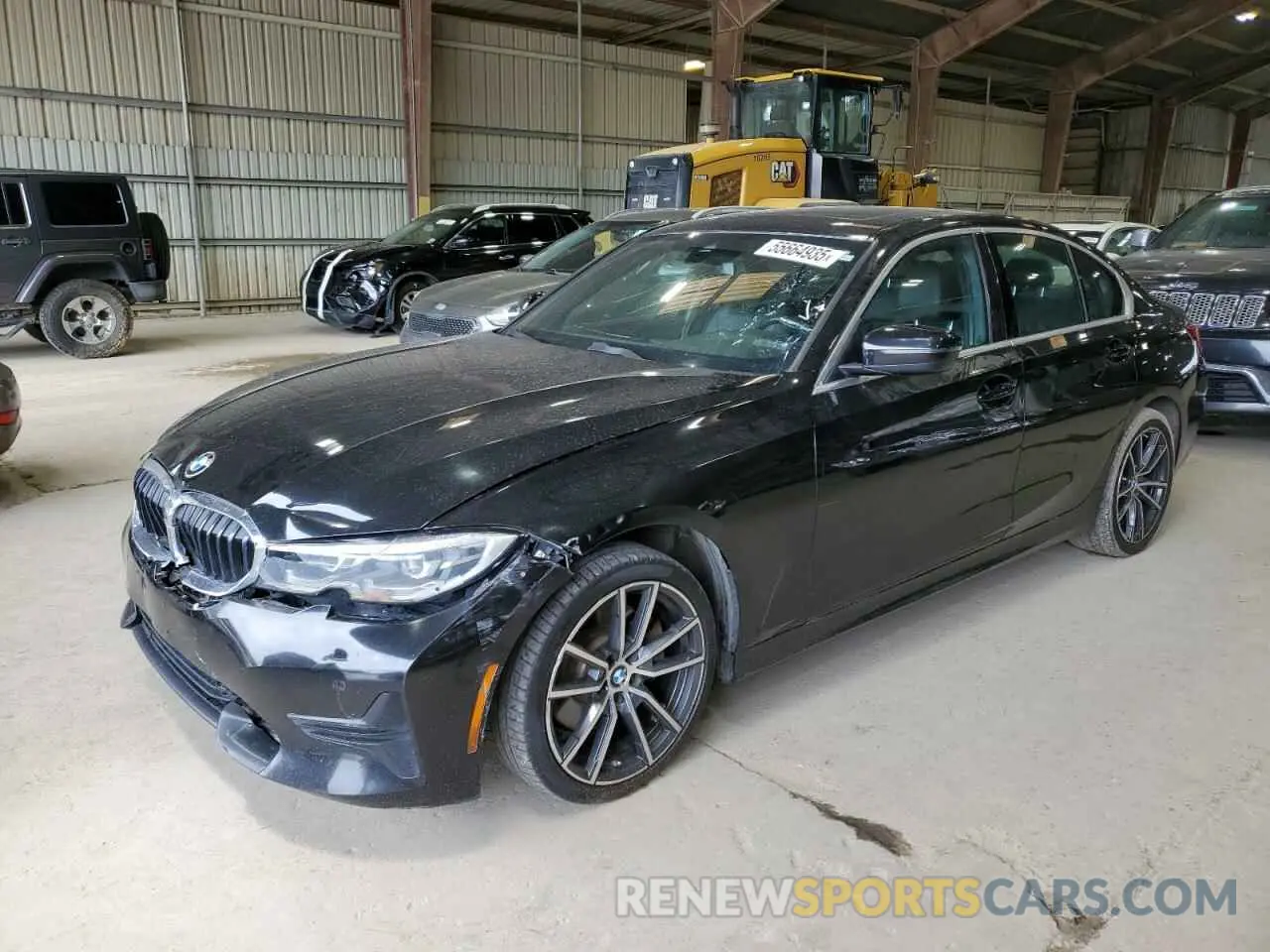 1 Photograph of a damaged car 3MW5R7J01L8B05799 BMW 3 SERIES 2020