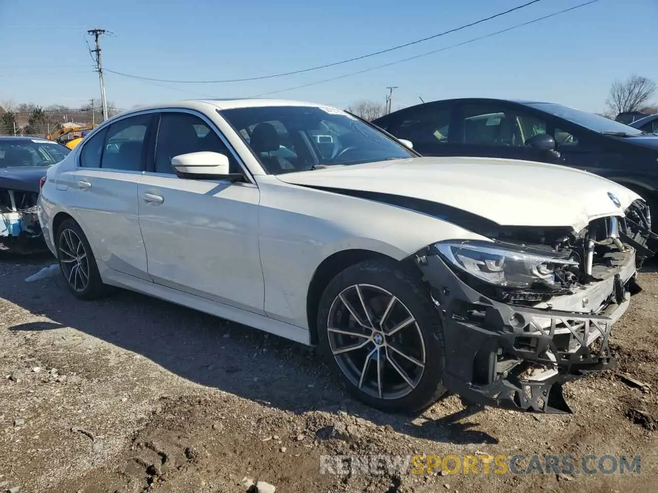 4 Photograph of a damaged car 3MW5R7J01L8B10114 BMW 3 SERIES 2020