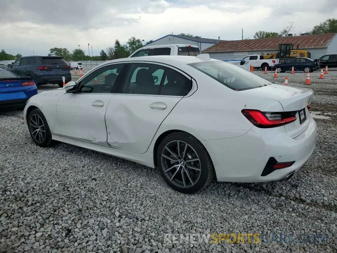 2 Photograph of a damaged car 3MW5R7J01L8B17838 BMW 3 SERIES 2020