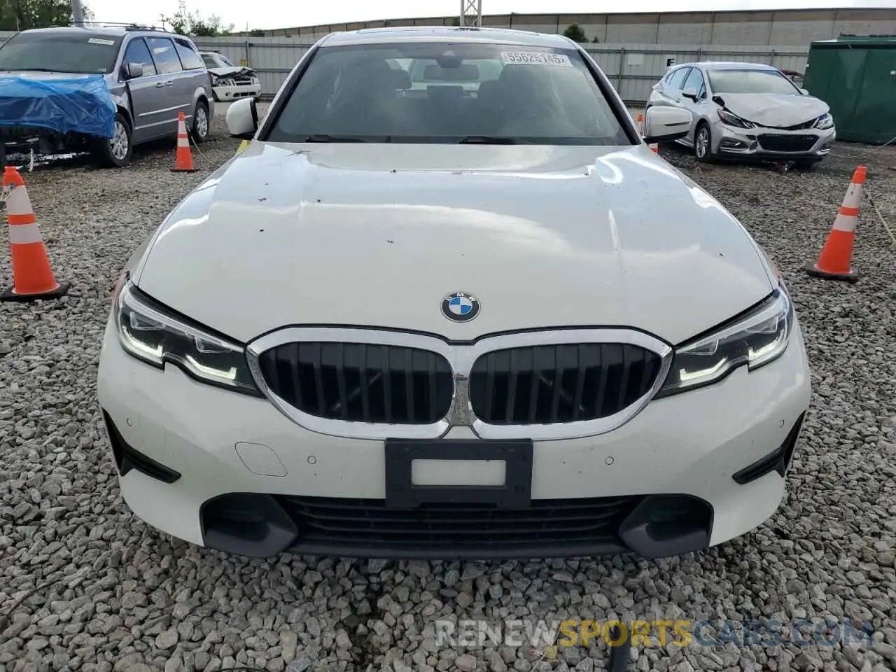 5 Photograph of a damaged car 3MW5R7J01L8B17838 BMW 3 SERIES 2020