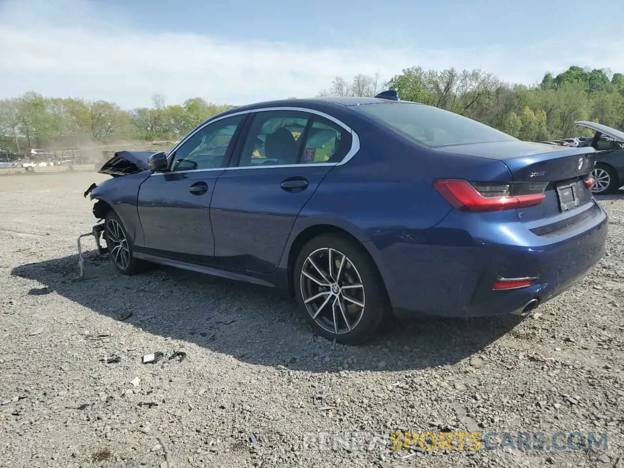 2 Photograph of a damaged car 3MW5R7J01L8B26913 BMW 3 SERIES 2020