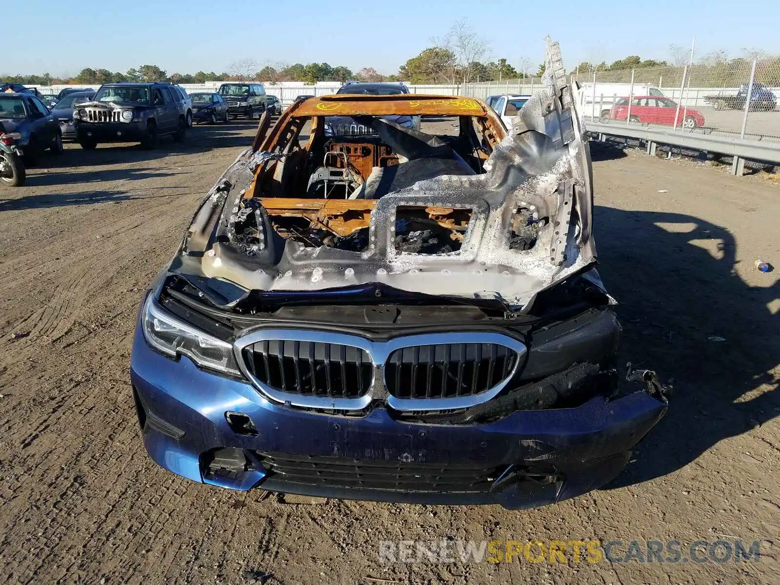 9 Photograph of a damaged car 3MW5R7J01L8B28323 BMW 3 SERIES 2020