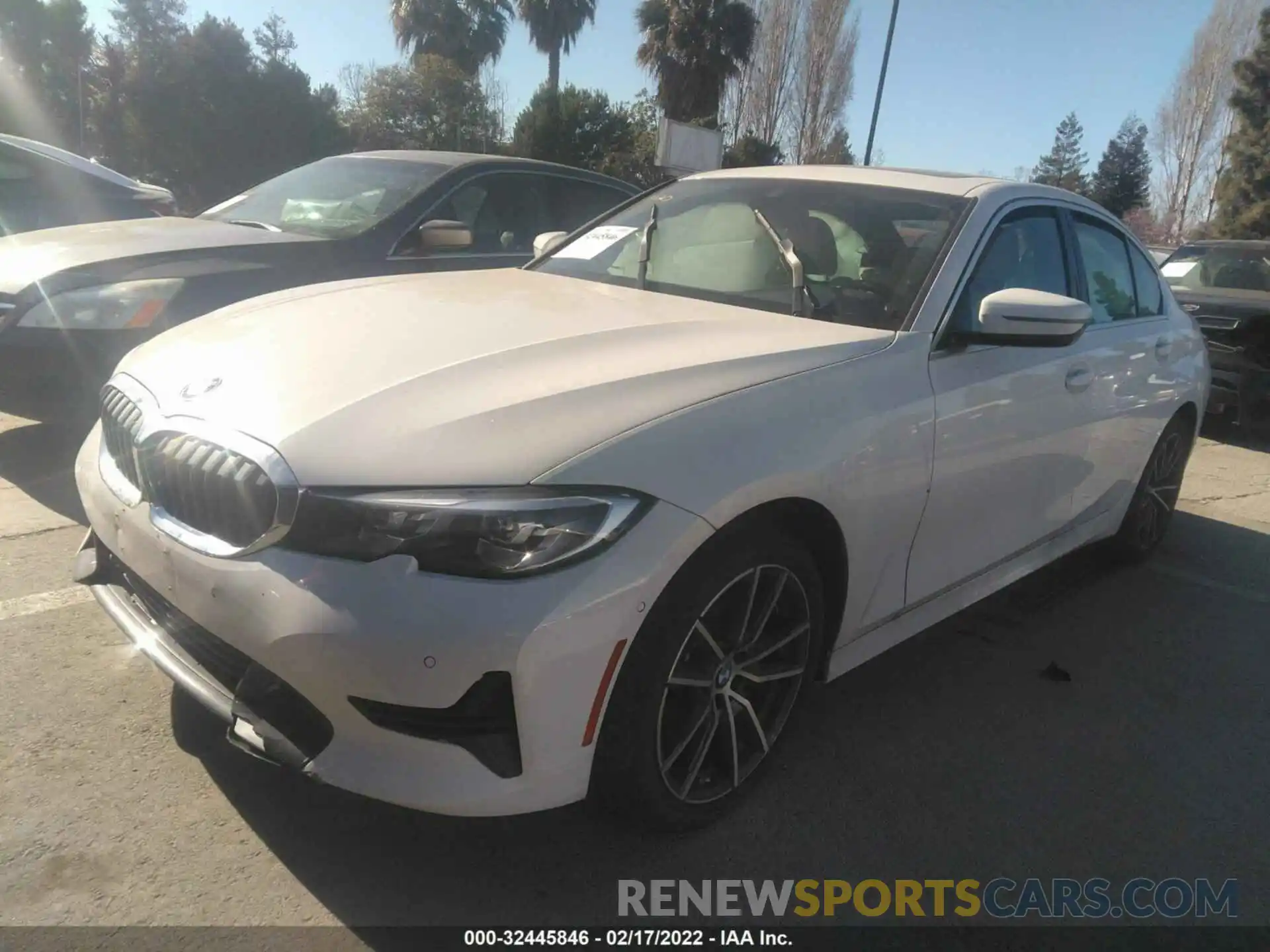 2 Photograph of a damaged car 3MW5R7J01L8B29312 BMW 3 SERIES 2020