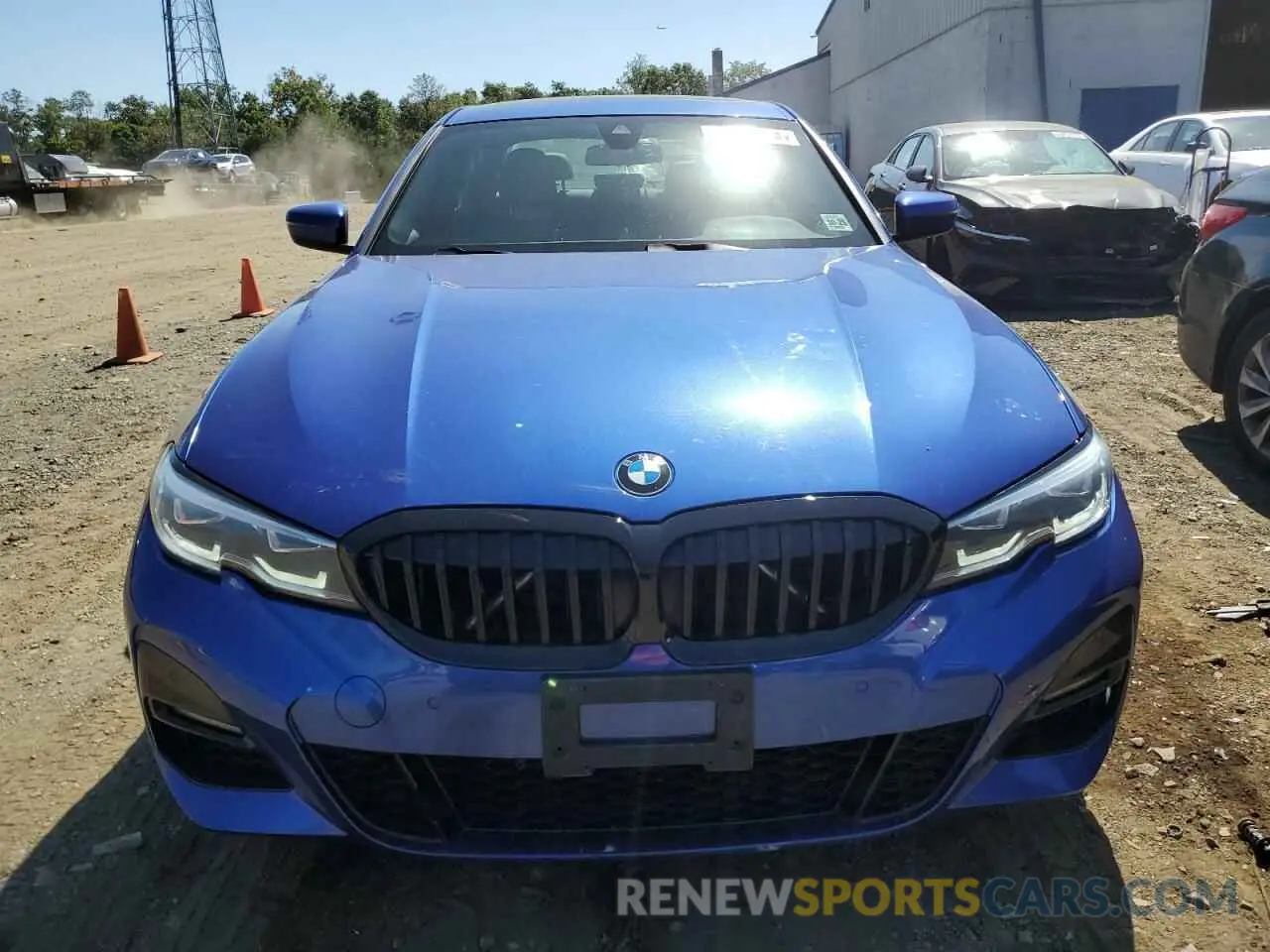 5 Photograph of a damaged car 3MW5R7J01L8B32453 BMW 3 SERIES 2020