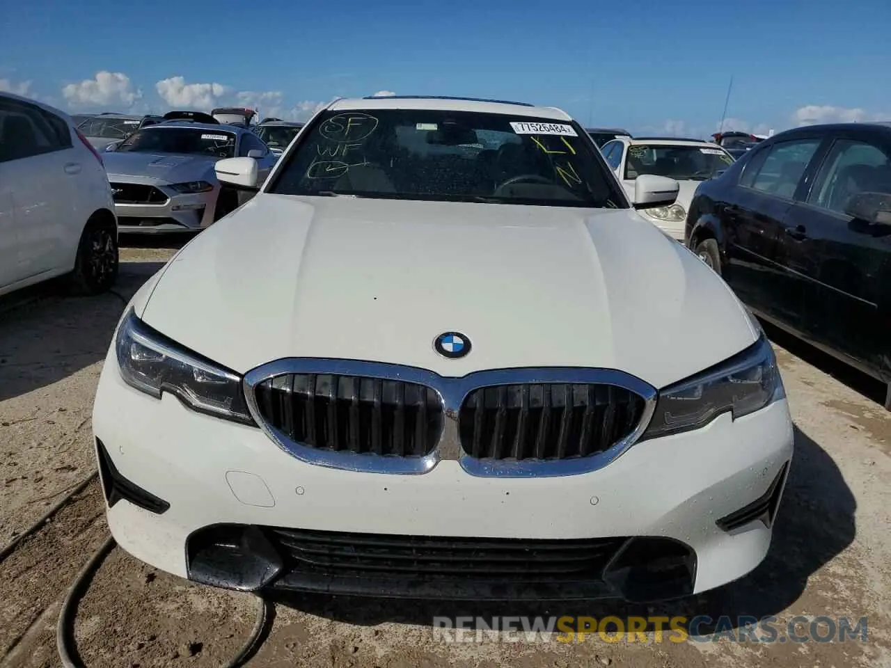 5 Photograph of a damaged car 3MW5R7J01L8B40391 BMW 3 SERIES 2020