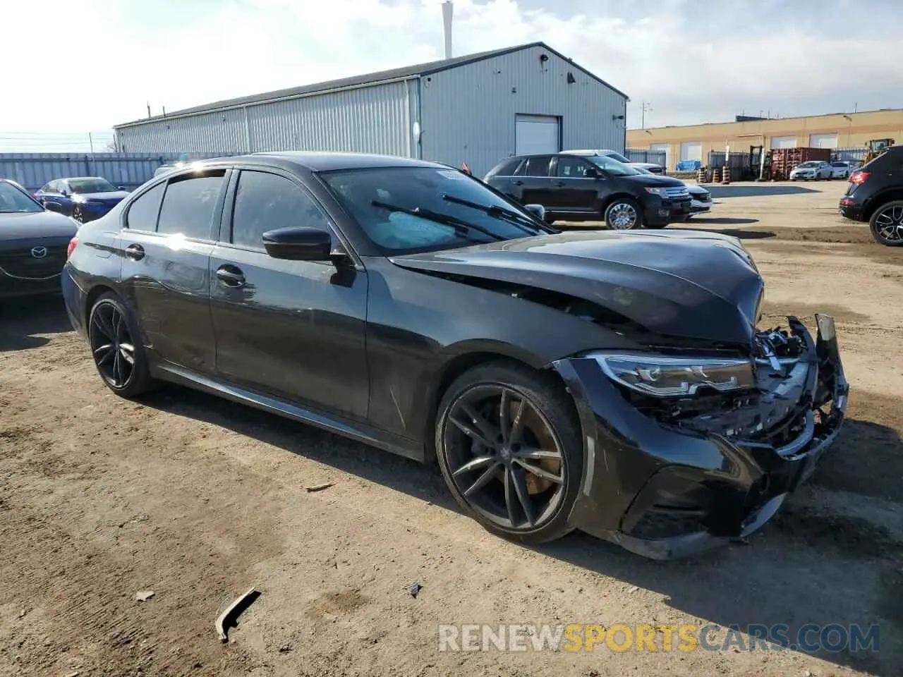 4 Photograph of a damaged car 3MW5R7J02L8B06976 BMW 3 SERIES 2020