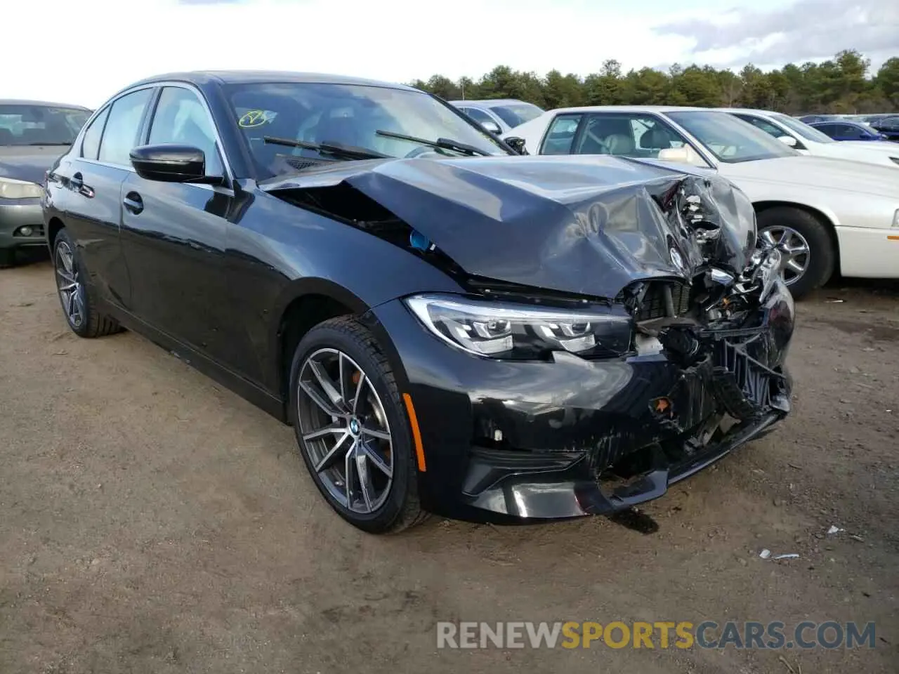 1 Photograph of a damaged car 3MW5R7J02L8B11515 BMW 3 SERIES 2020