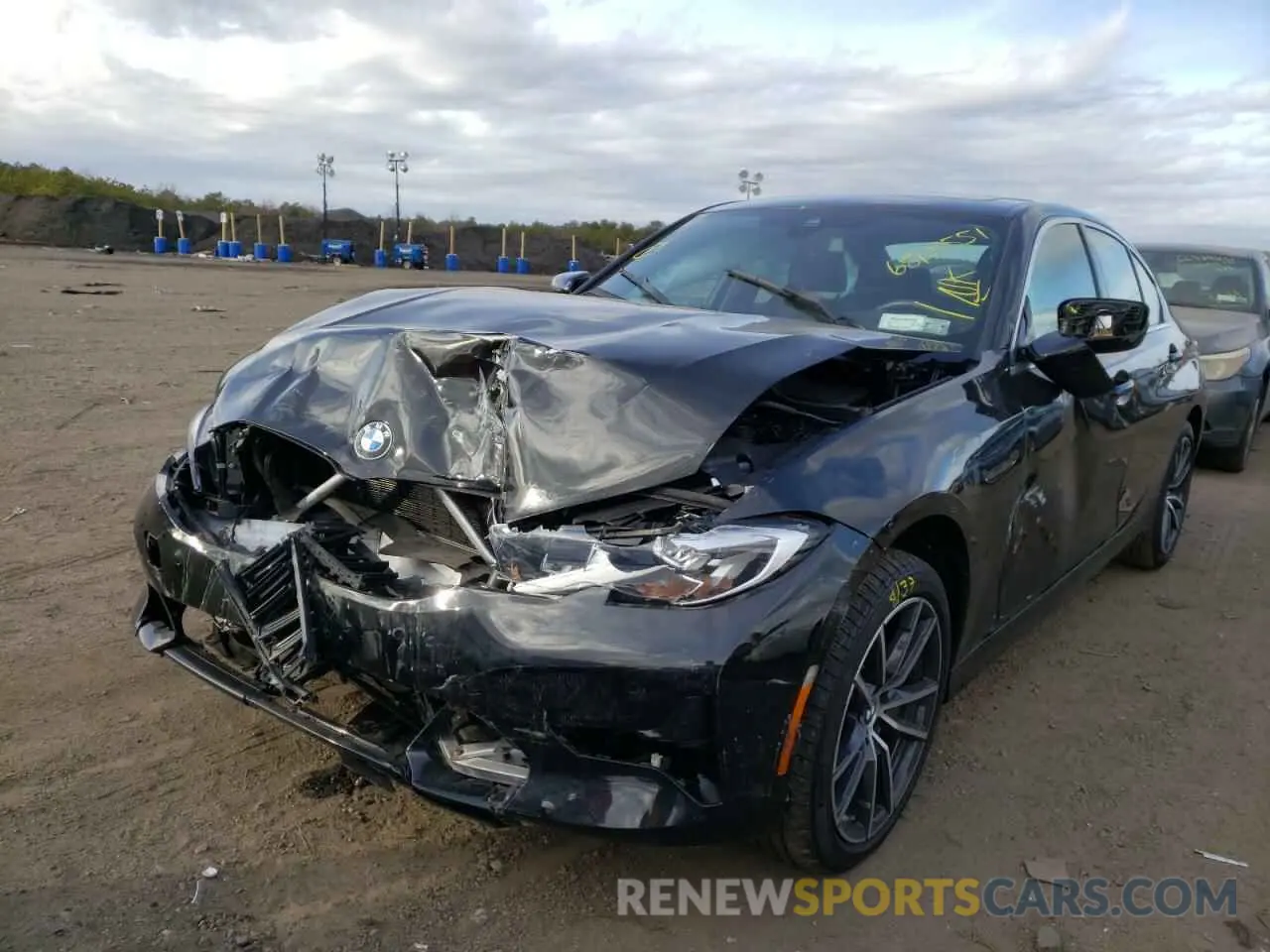 2 Photograph of a damaged car 3MW5R7J02L8B11515 BMW 3 SERIES 2020