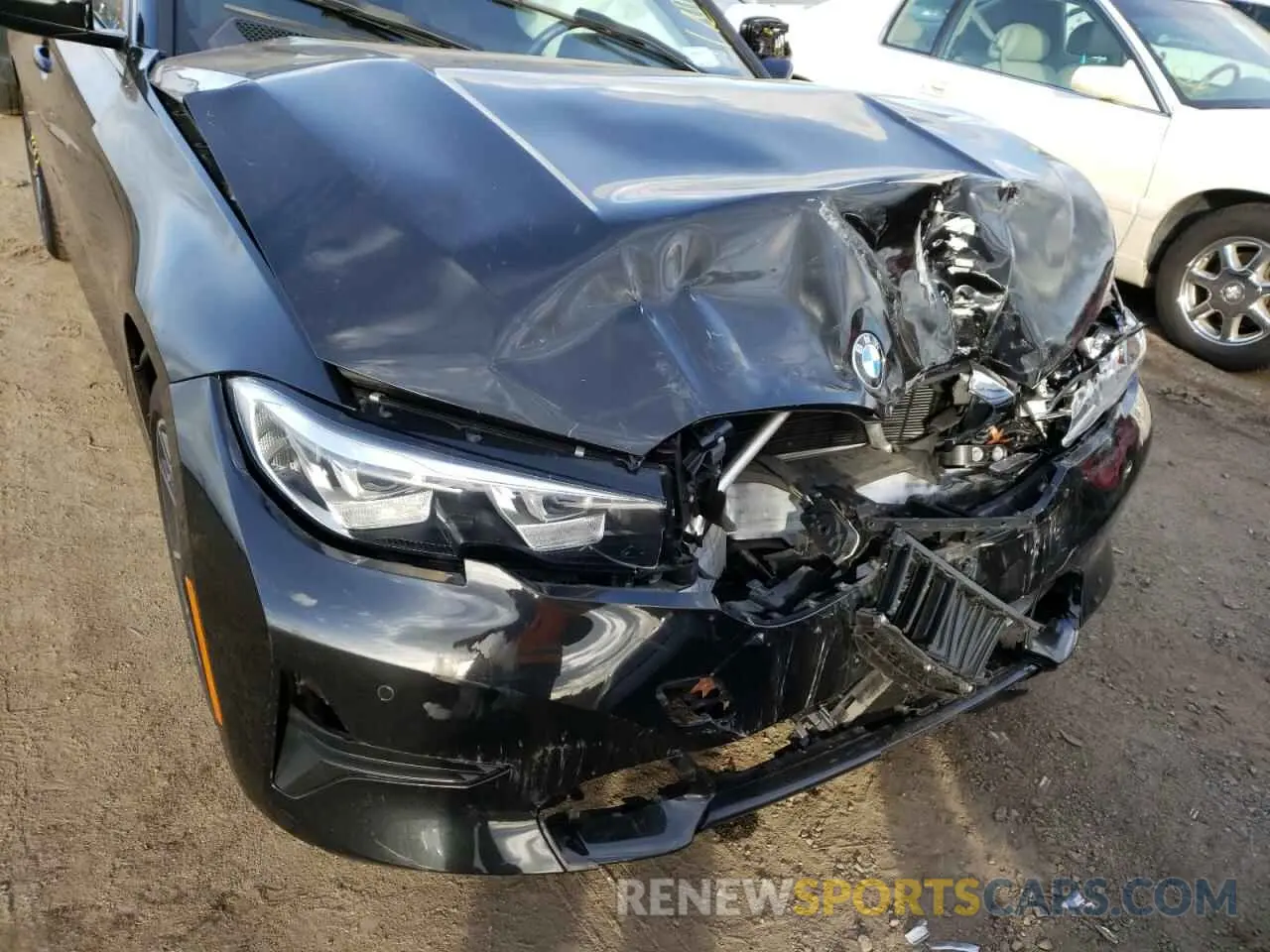 9 Photograph of a damaged car 3MW5R7J02L8B11515 BMW 3 SERIES 2020