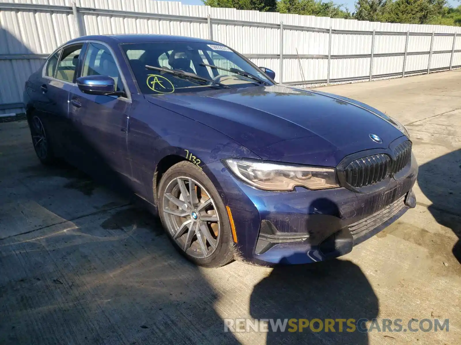 1 Photograph of a damaged car 3MW5R7J02L8B14690 BMW 3 SERIES 2020