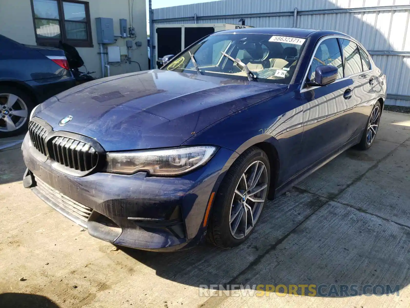 2 Photograph of a damaged car 3MW5R7J02L8B14690 BMW 3 SERIES 2020