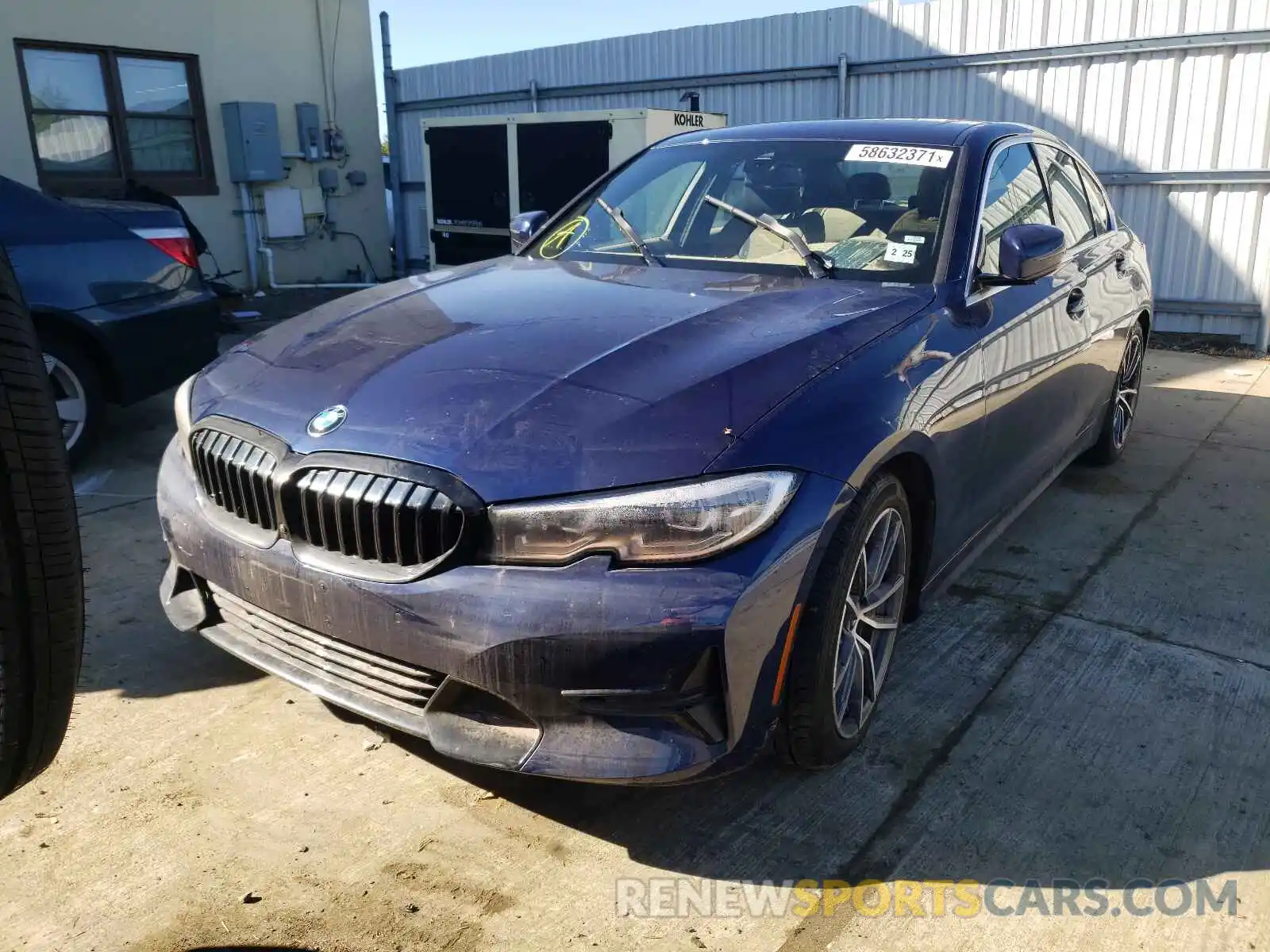 9 Photograph of a damaged car 3MW5R7J02L8B14690 BMW 3 SERIES 2020