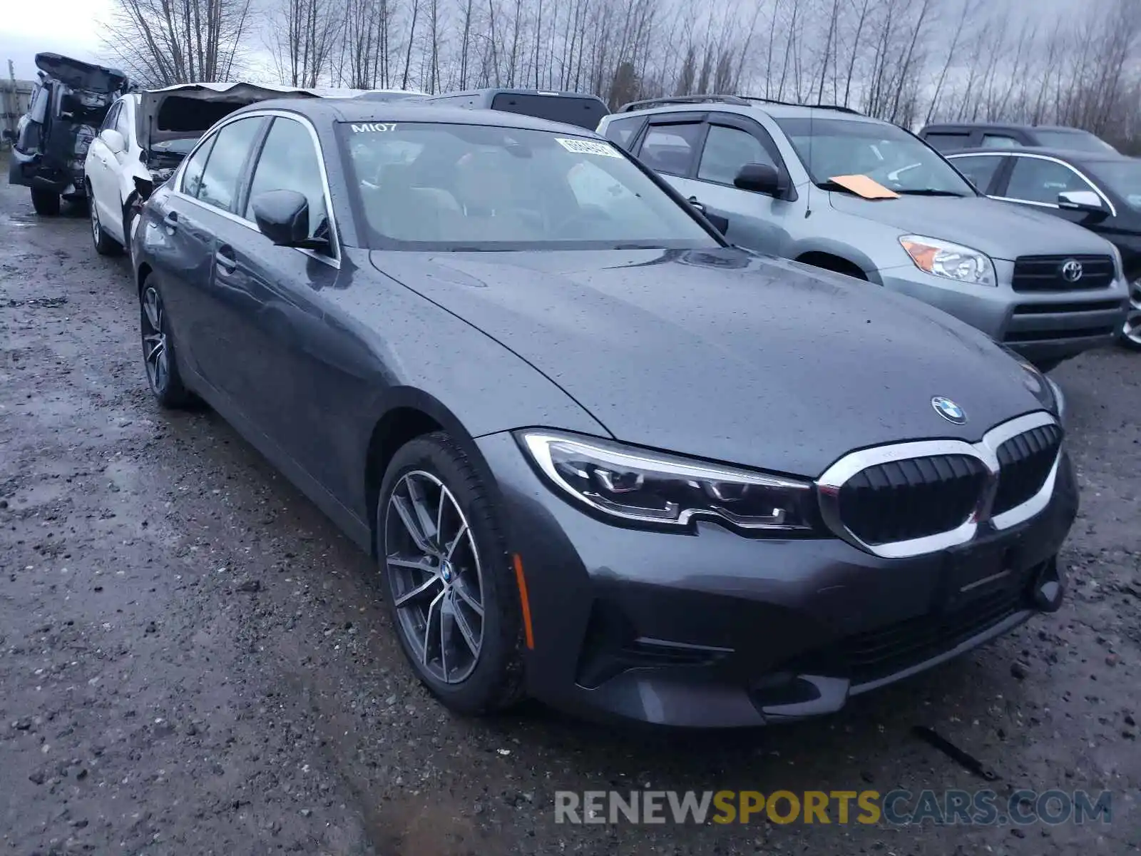 1 Photograph of a damaged car 3MW5R7J02L8B18125 BMW 3 SERIES 2020