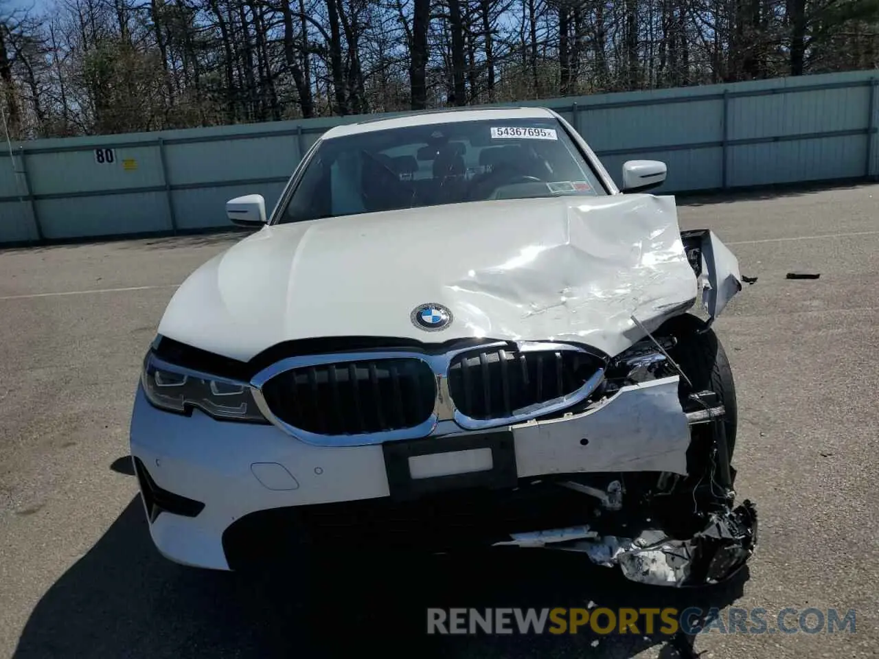 5 Photograph of a damaged car 3MW5R7J02L8B28136 BMW 3 SERIES 2020