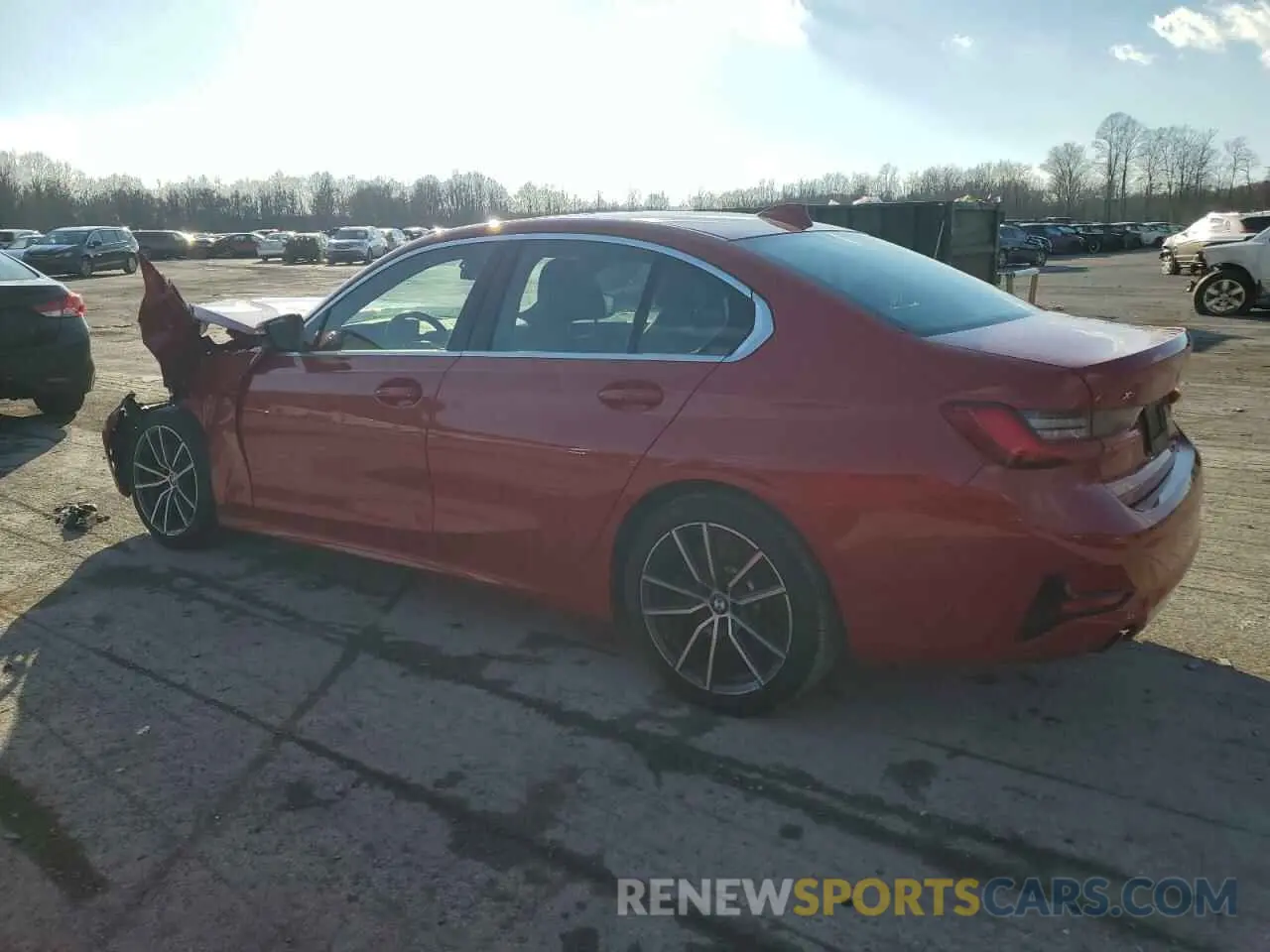 2 Photograph of a damaged car 3MW5R7J02L8B28878 BMW 3 SERIES 2020