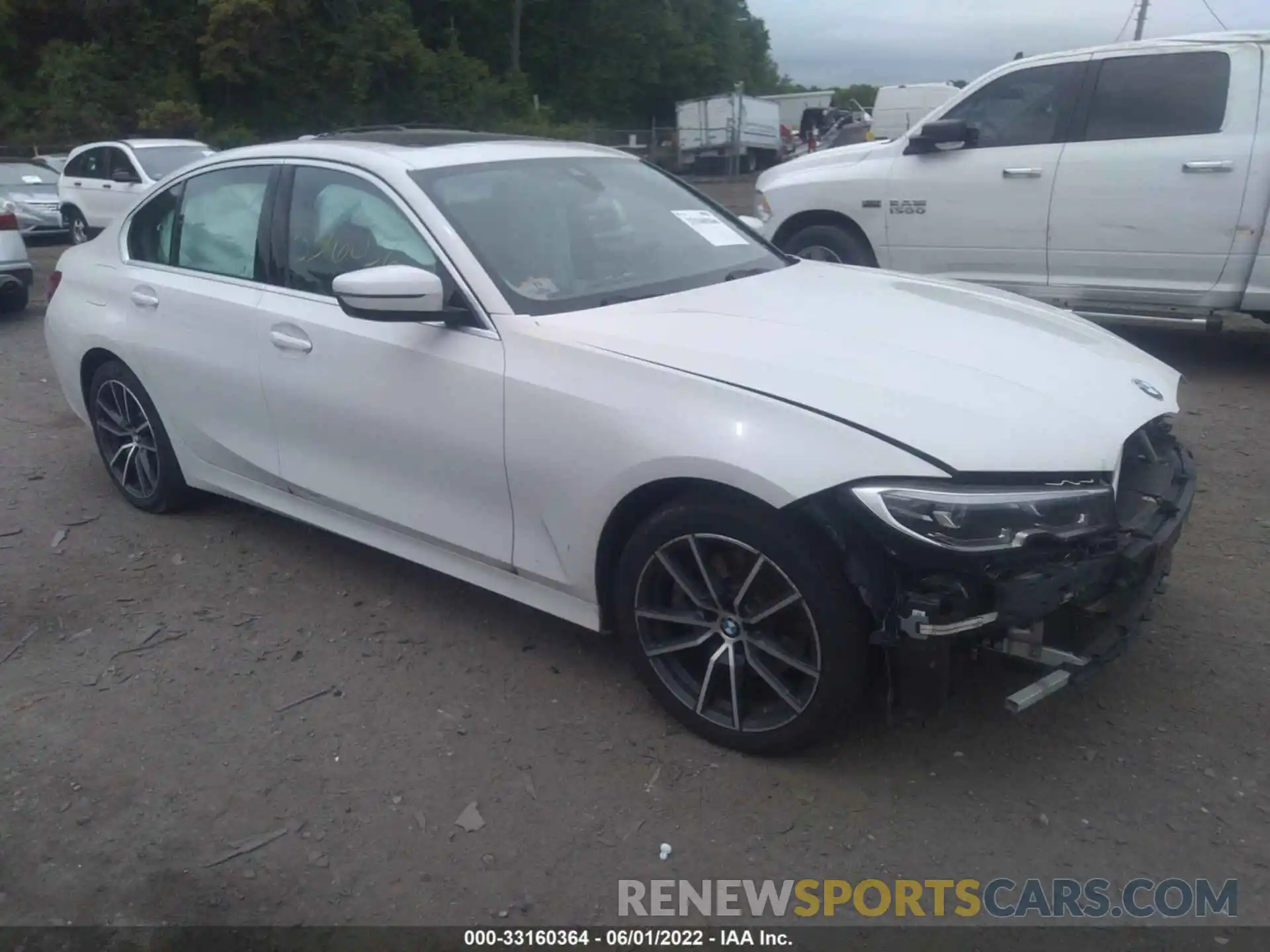 1 Photograph of a damaged car 3MW5R7J03L8B03763 BMW 3 SERIES 2020