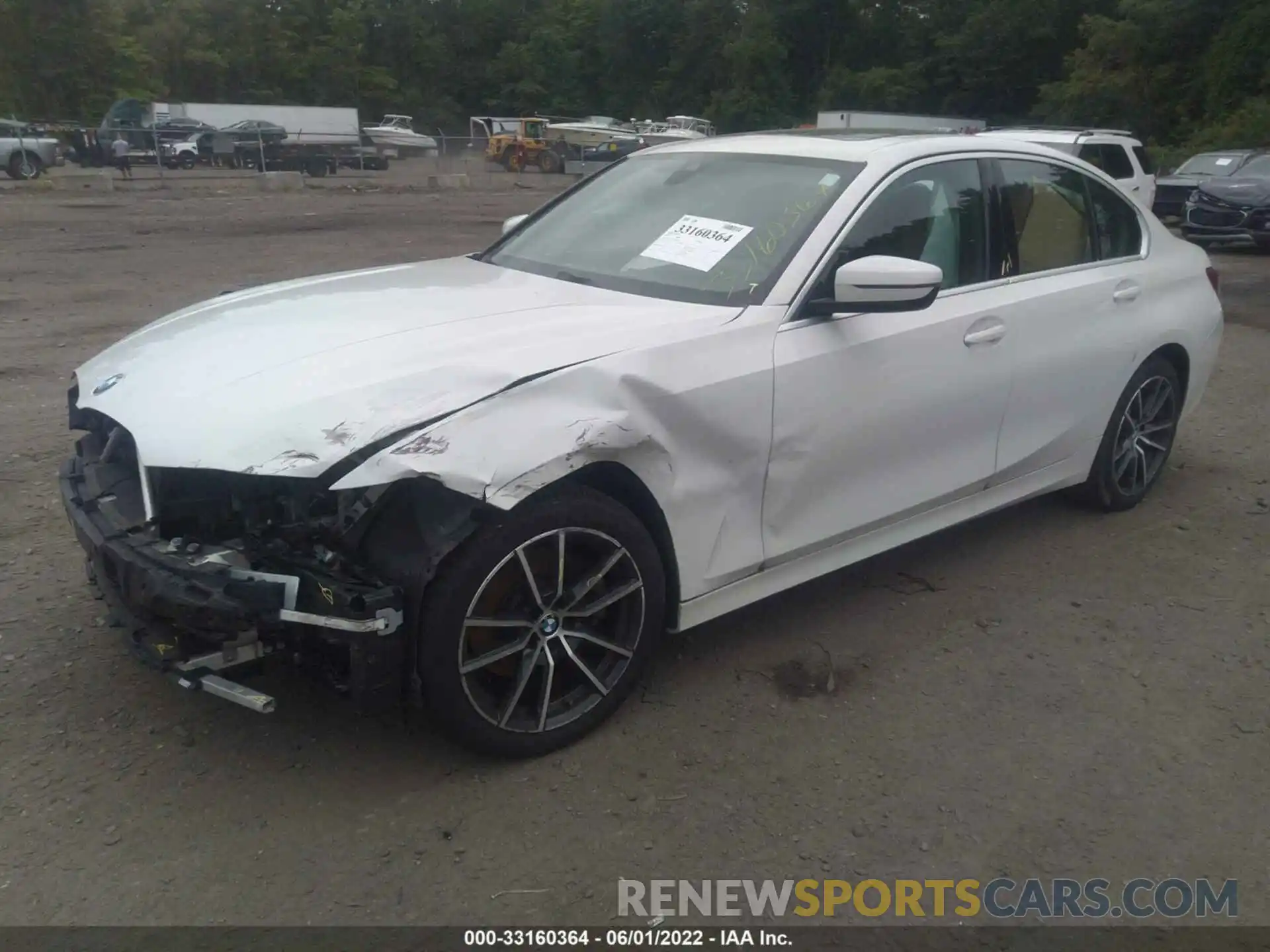 2 Photograph of a damaged car 3MW5R7J03L8B03763 BMW 3 SERIES 2020