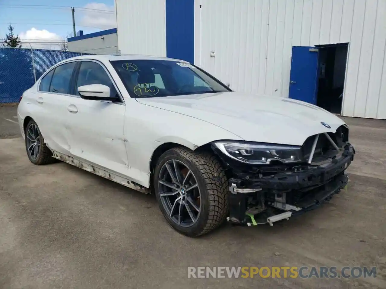 1 Photograph of a damaged car 3MW5R7J03L8B07361 BMW 3 SERIES 2020