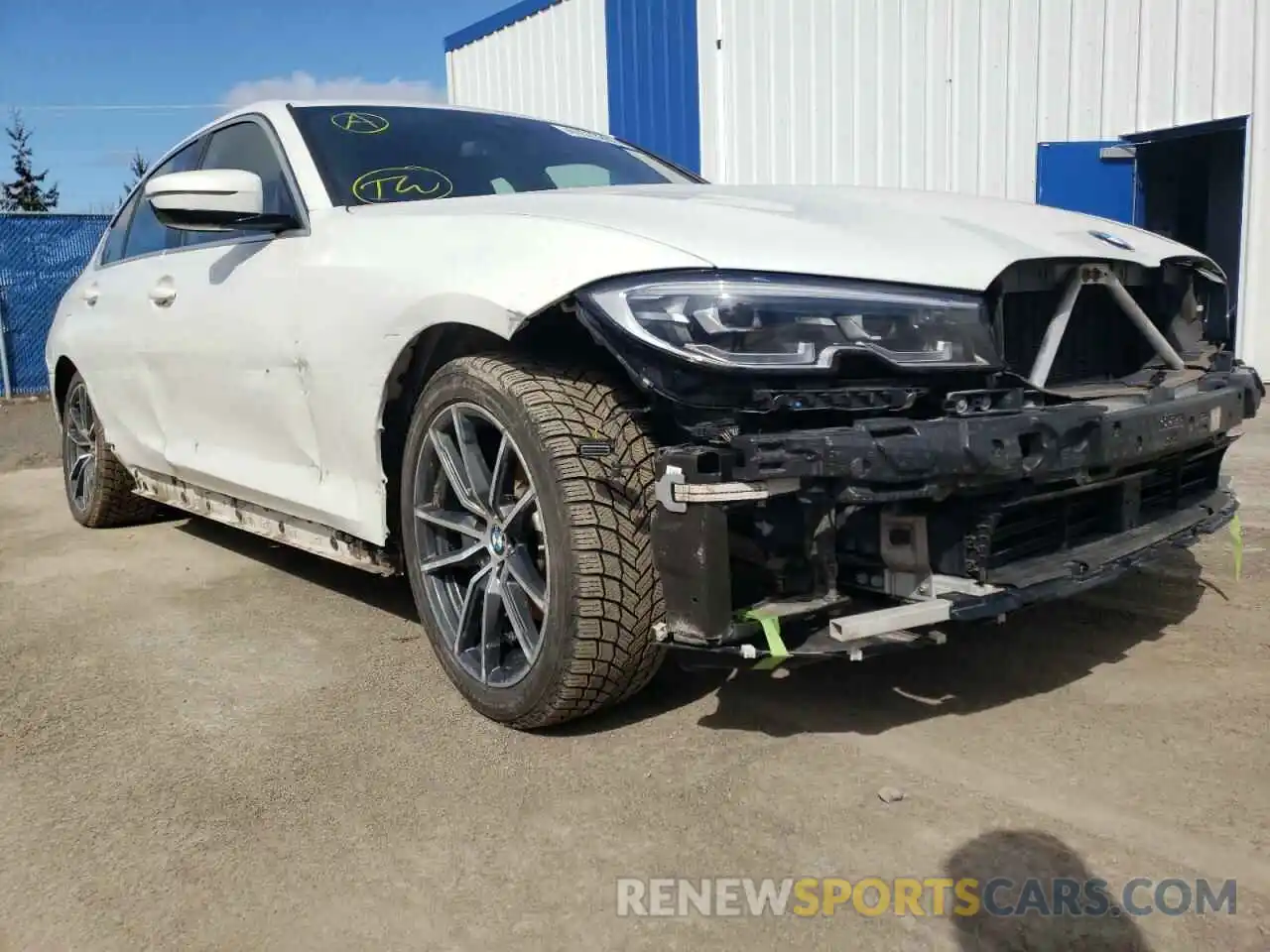 9 Photograph of a damaged car 3MW5R7J03L8B07361 BMW 3 SERIES 2020