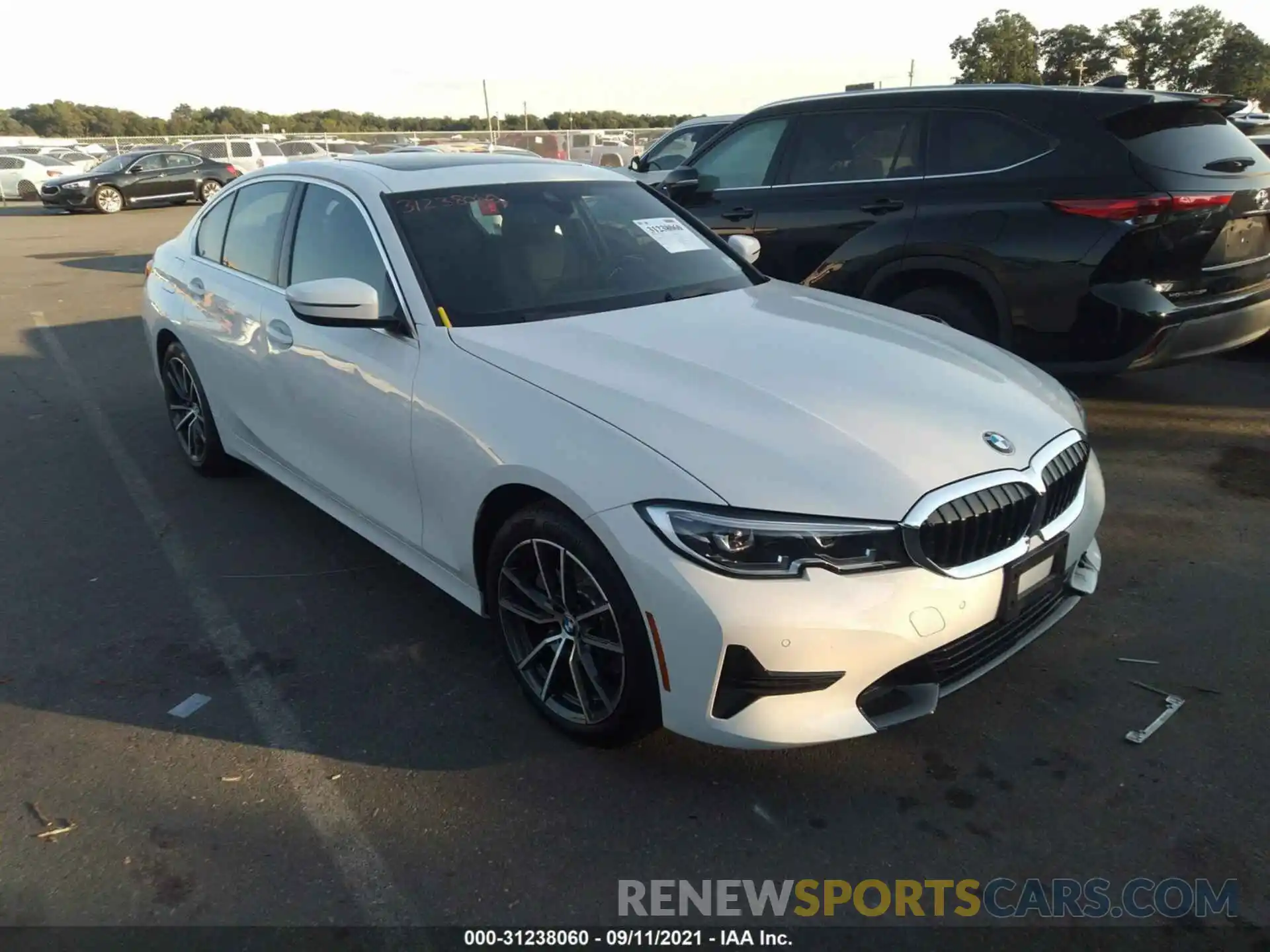 1 Photograph of a damaged car 3MW5R7J03L8B13189 BMW 3 SERIES 2020