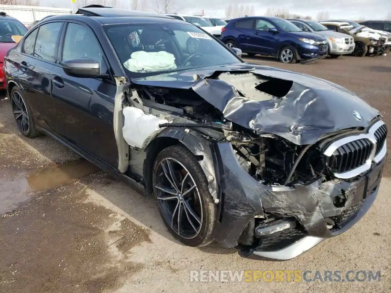 4 Photograph of a damaged car 3MW5R7J03L8B17937 BMW 3 SERIES 2020