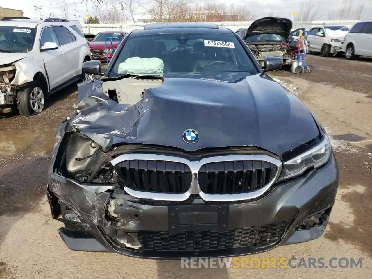 5 Photograph of a damaged car 3MW5R7J03L8B17937 BMW 3 SERIES 2020