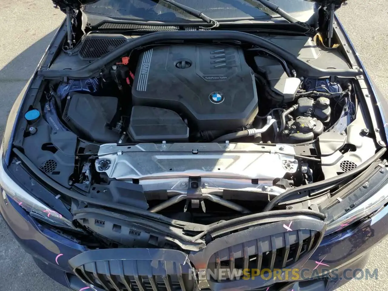 11 Photograph of a damaged car 3MW5R7J03L8B18361 BMW 3 SERIES 2020