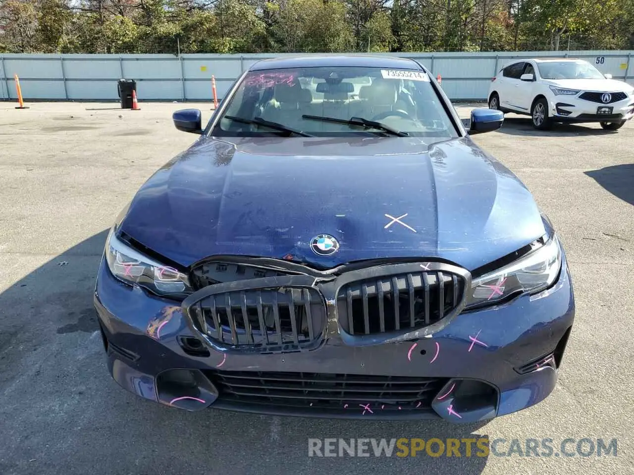5 Photograph of a damaged car 3MW5R7J03L8B18361 BMW 3 SERIES 2020