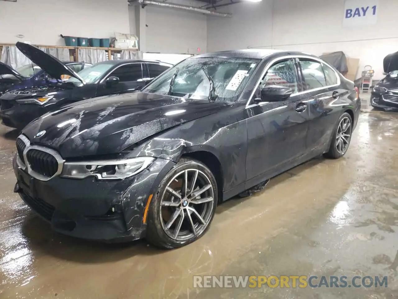 1 Photograph of a damaged car 3MW5R7J03L8B19302 BMW 3 SERIES 2020