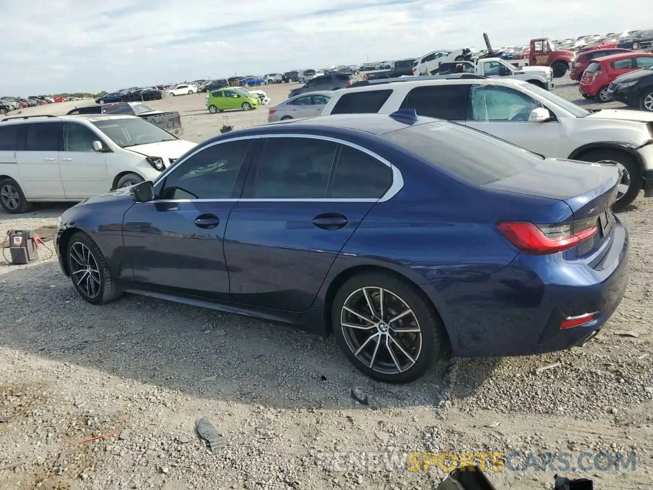 2 Photograph of a damaged car 3MW5R7J03L8B21406 BMW 3 SERIES 2020