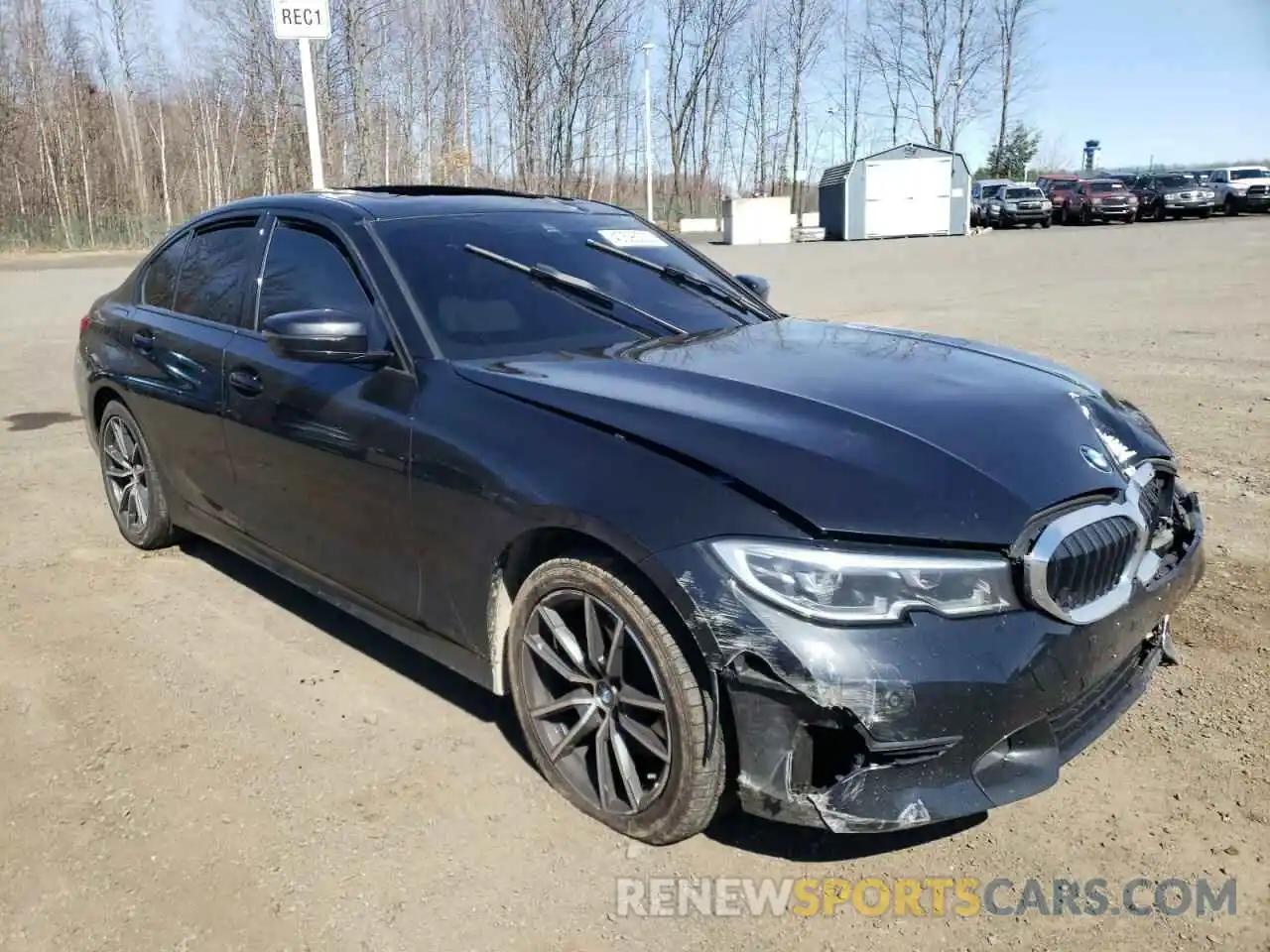 1 Photograph of a damaged car 3MW5R7J03L8B27416 BMW 3 SERIES 2020