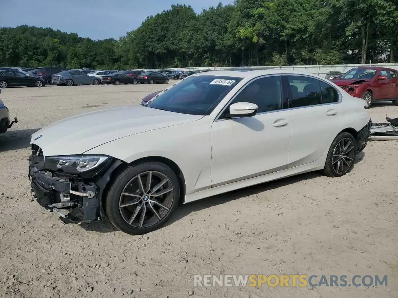 1 Photograph of a damaged car 3MW5R7J03L8B29621 BMW 3 SERIES 2020