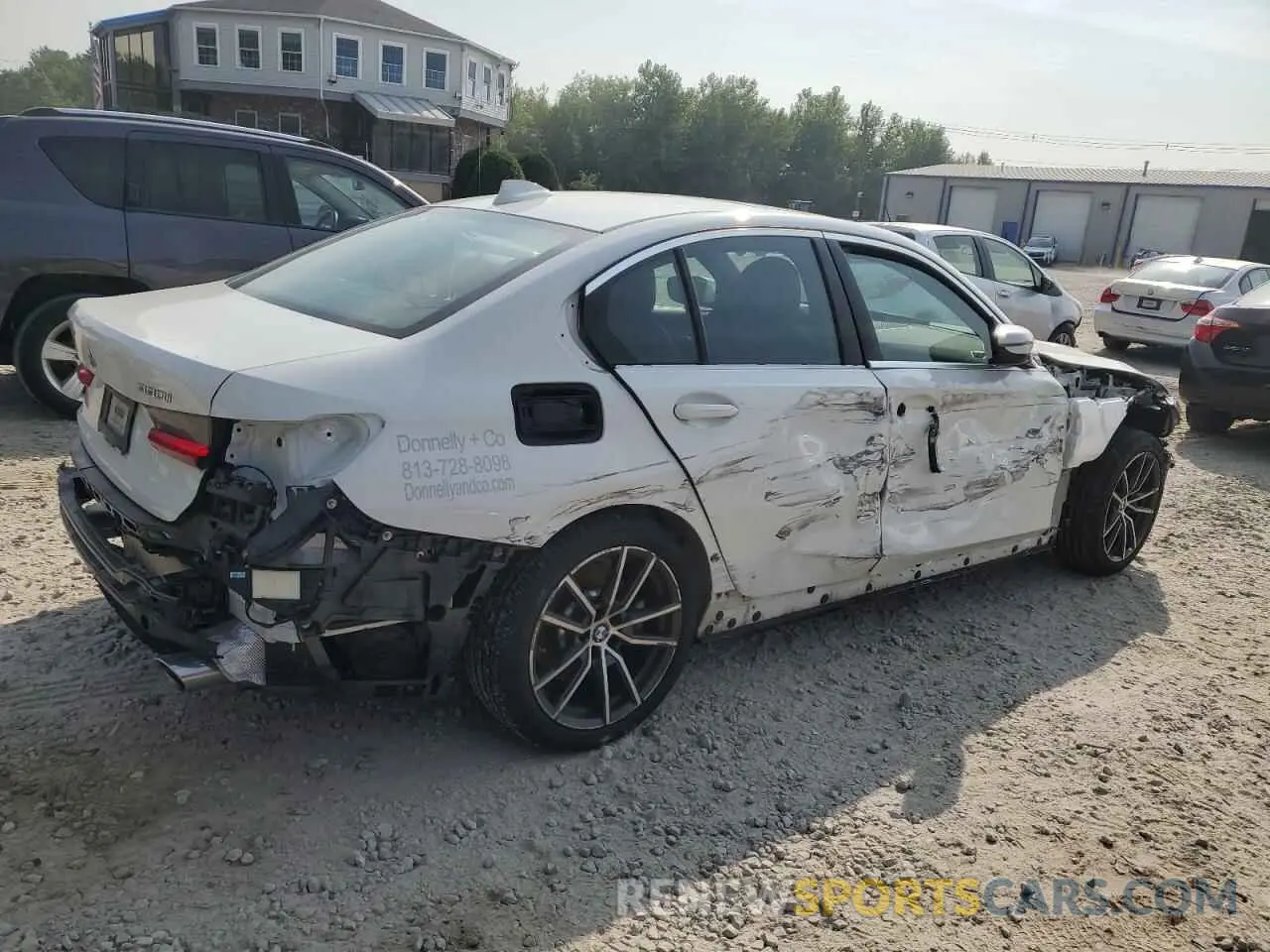 3 Photograph of a damaged car 3MW5R7J03L8B29621 BMW 3 SERIES 2020