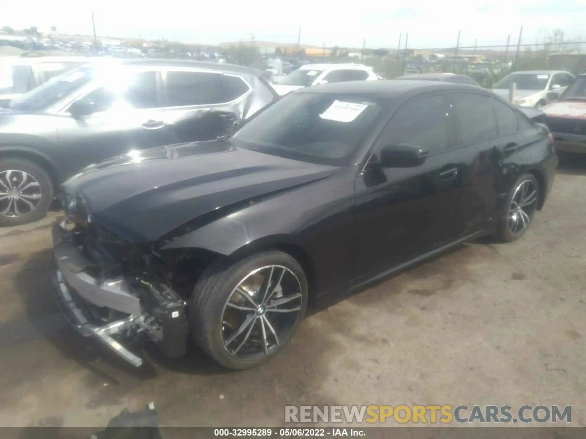 2 Photograph of a damaged car 3MW5R7J03L8B45141 BMW 3 SERIES 2020