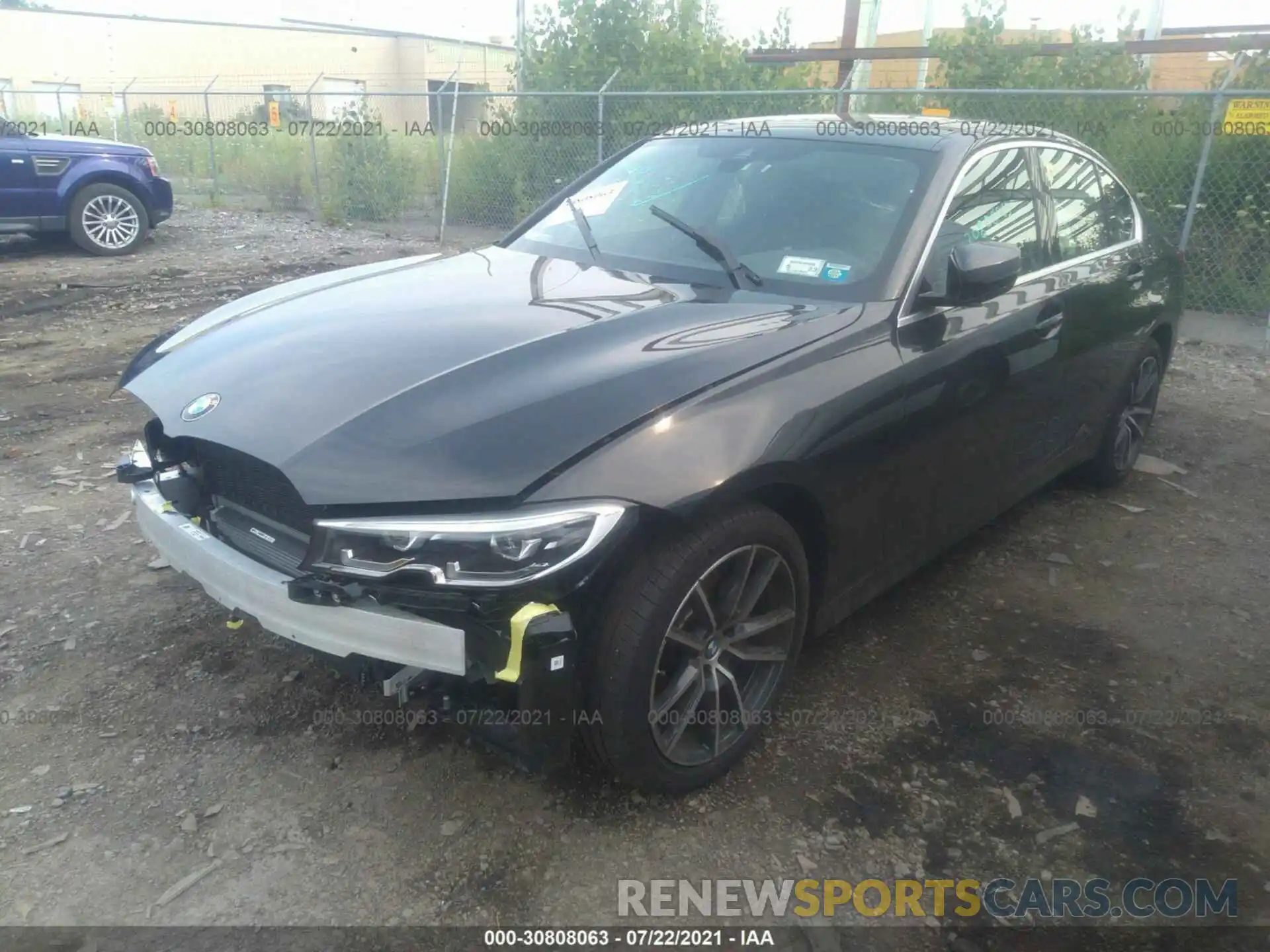 2 Photograph of a damaged car 3MW5R7J03L8B45706 BMW 3 SERIES 2020