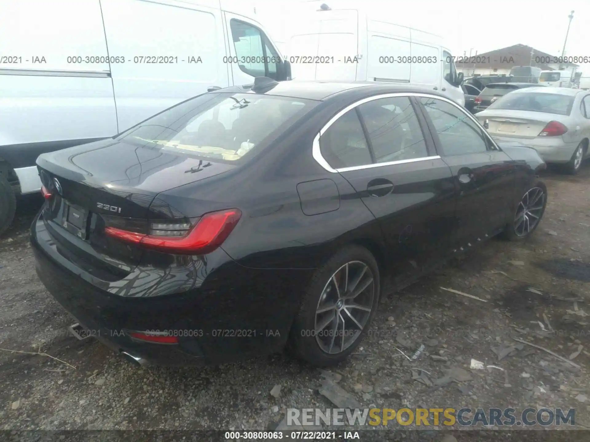 4 Photograph of a damaged car 3MW5R7J03L8B45706 BMW 3 SERIES 2020