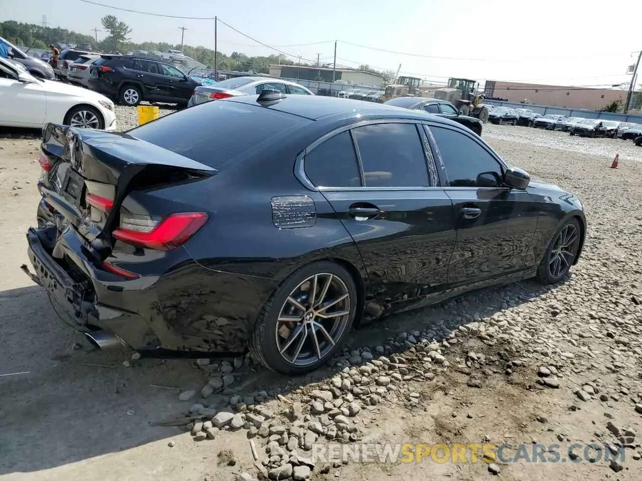 3 Photograph of a damaged car 3MW5R7J04L8B05828 BMW 3 SERIES 2020