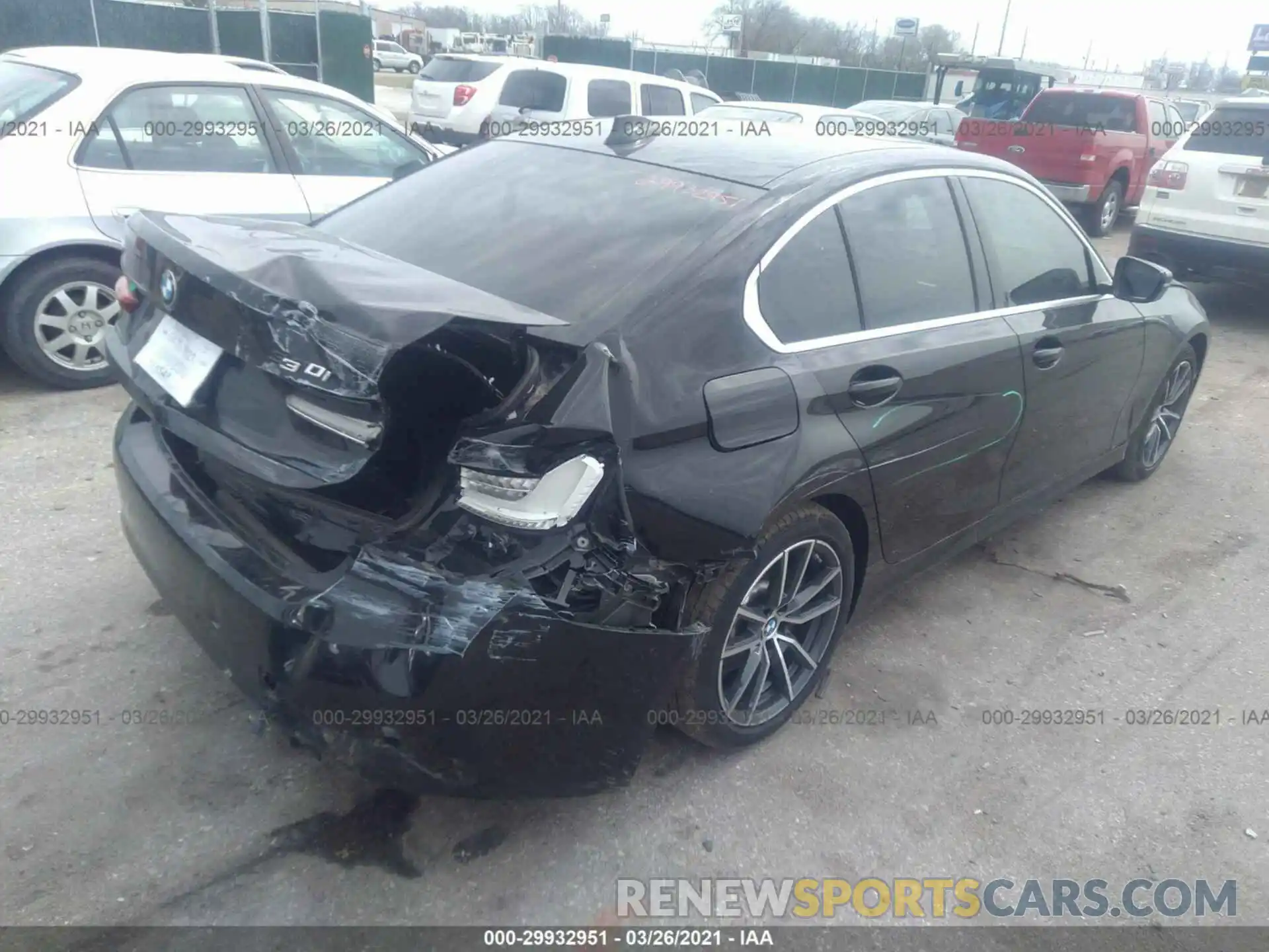 4 Photograph of a damaged car 3MW5R7J04L8B06266 BMW 3 SERIES 2020