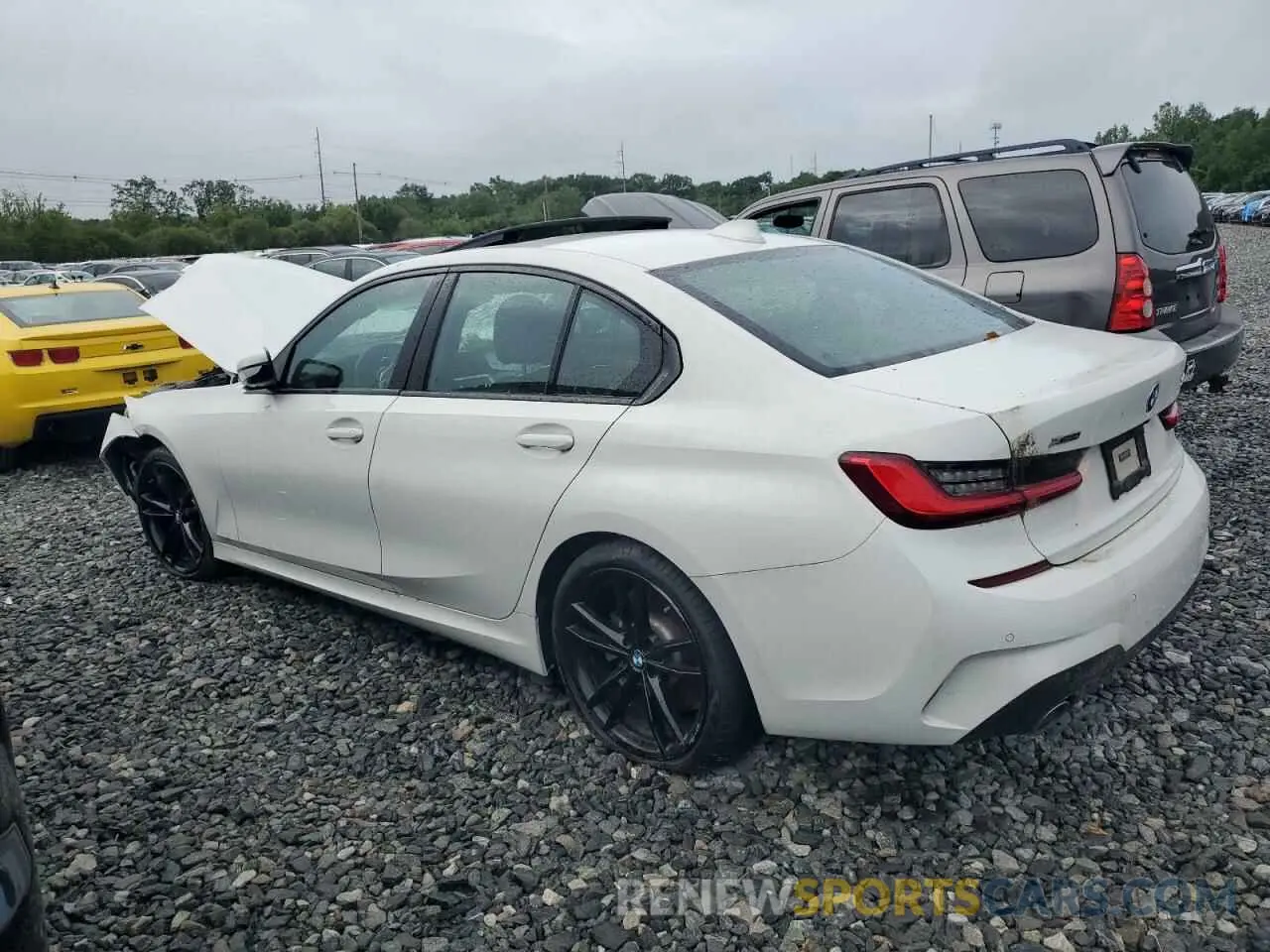 2 Photograph of a damaged car 3MW5R7J04L8B06882 BMW 3 SERIES 2020