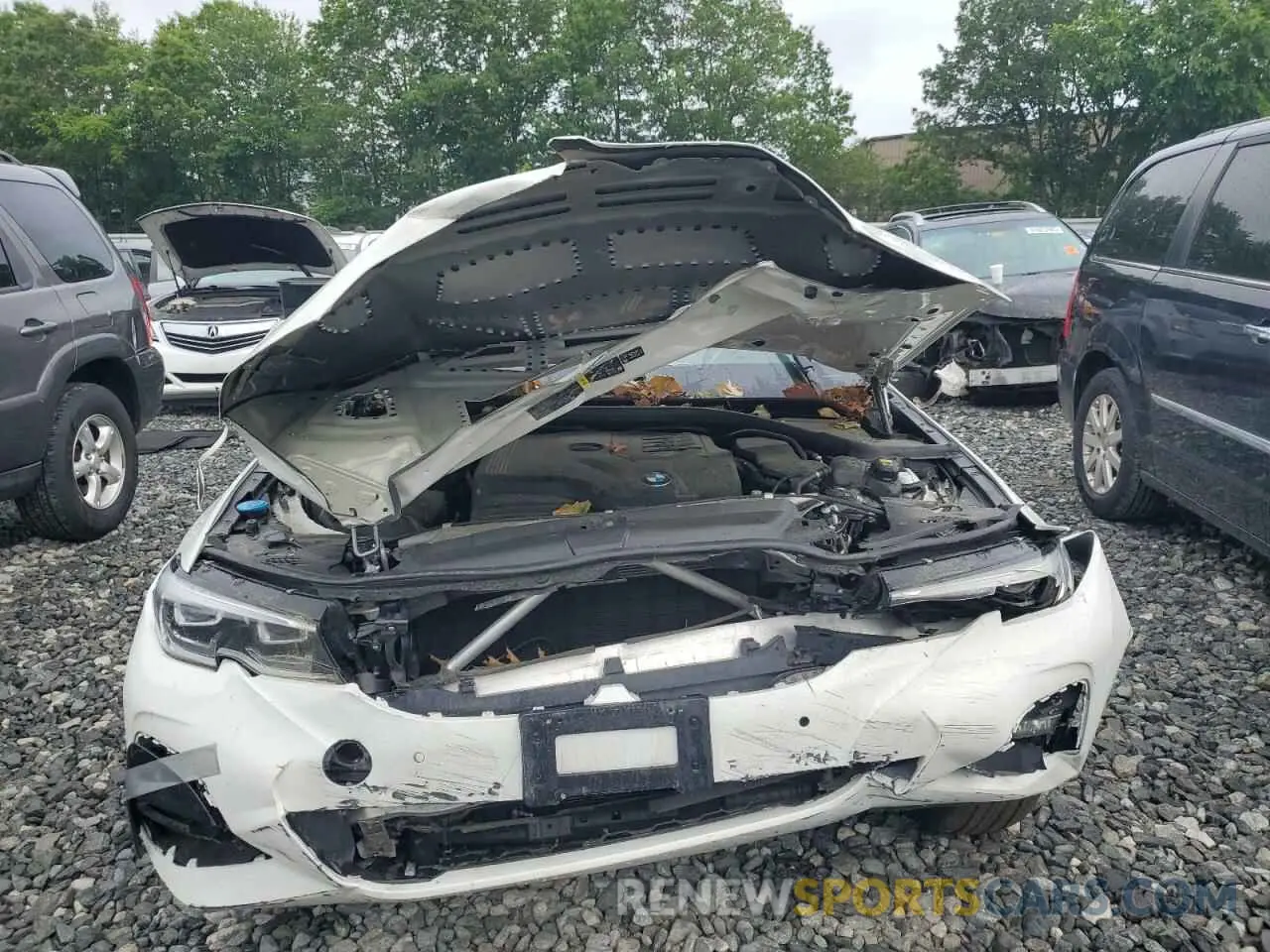 5 Photograph of a damaged car 3MW5R7J04L8B06882 BMW 3 SERIES 2020
