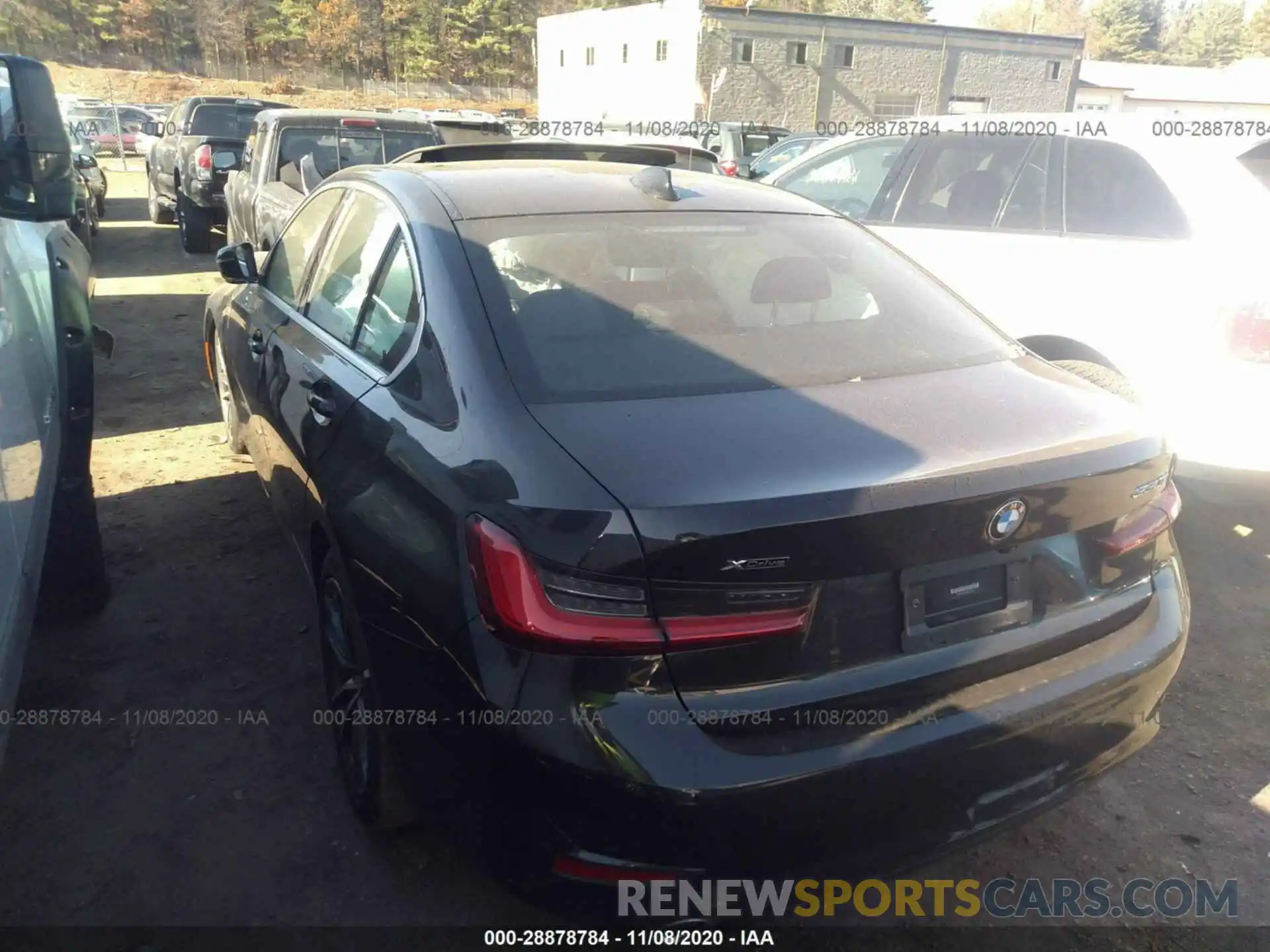 3 Photograph of a damaged car 3MW5R7J04L8B17185 BMW 3 SERIES 2020