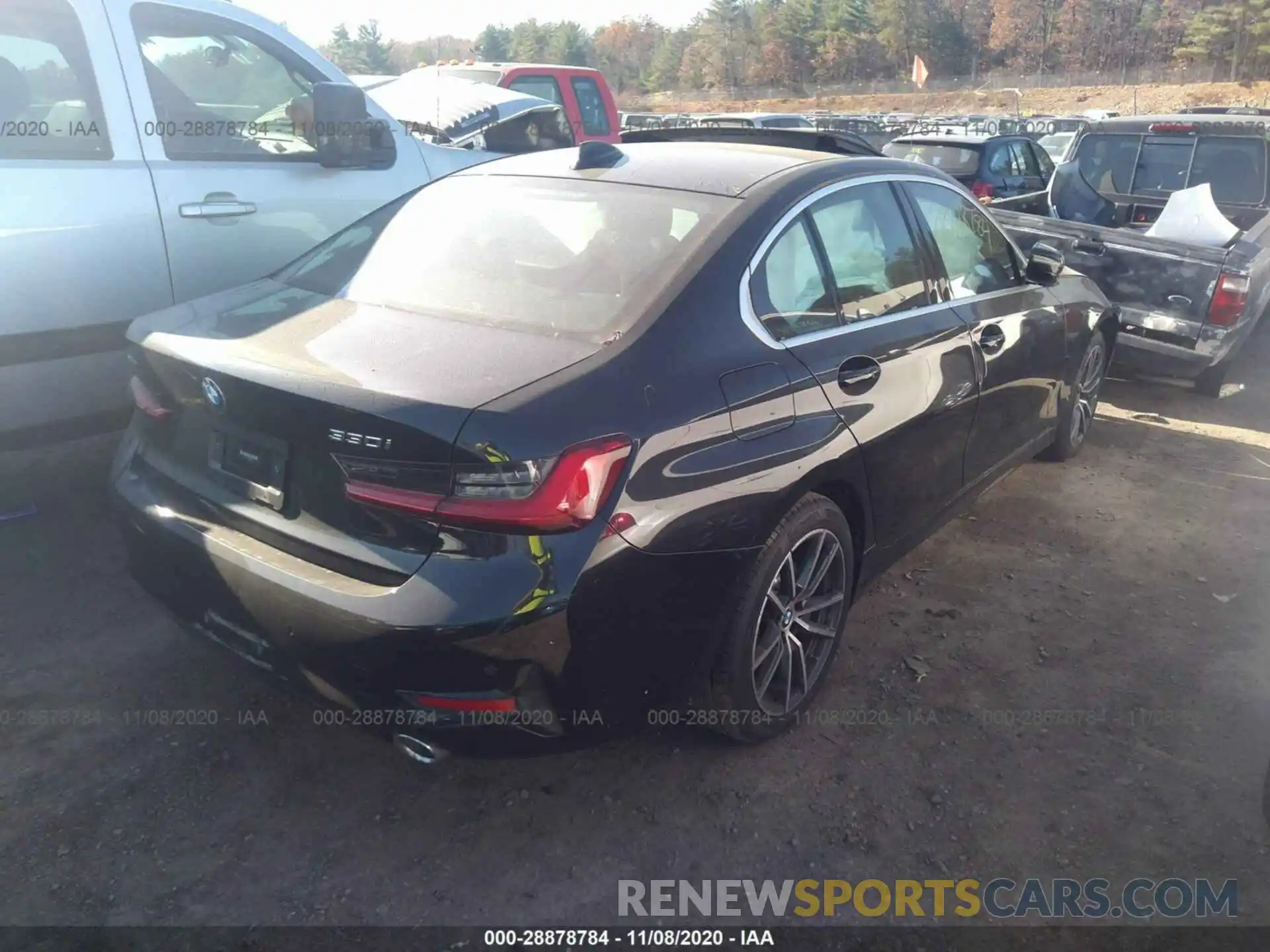 4 Photograph of a damaged car 3MW5R7J04L8B17185 BMW 3 SERIES 2020